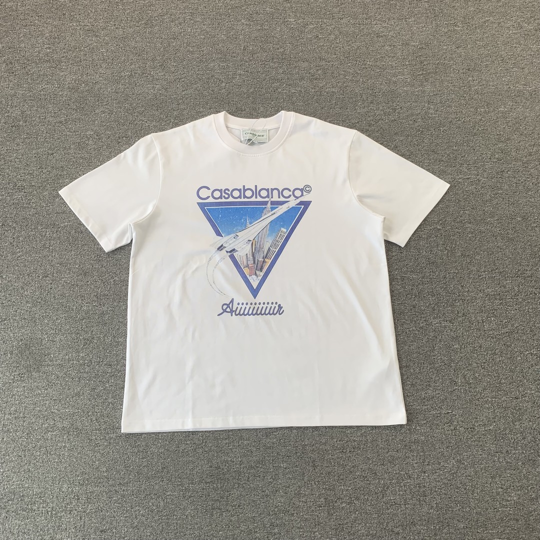 53_145 CASABLANCA T-shirt Two Colors