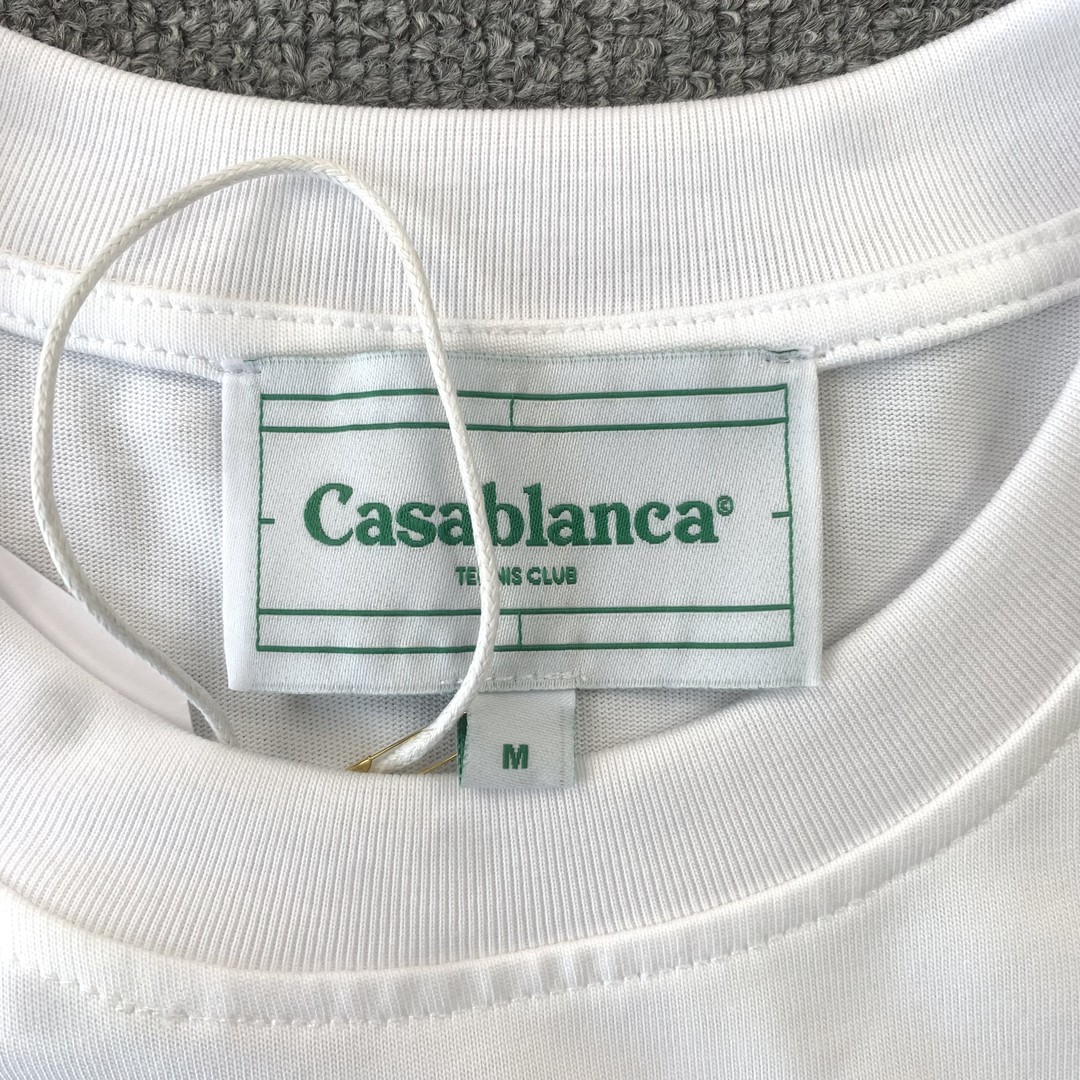 53_145 CASABLANCA T-shirt Two Colors