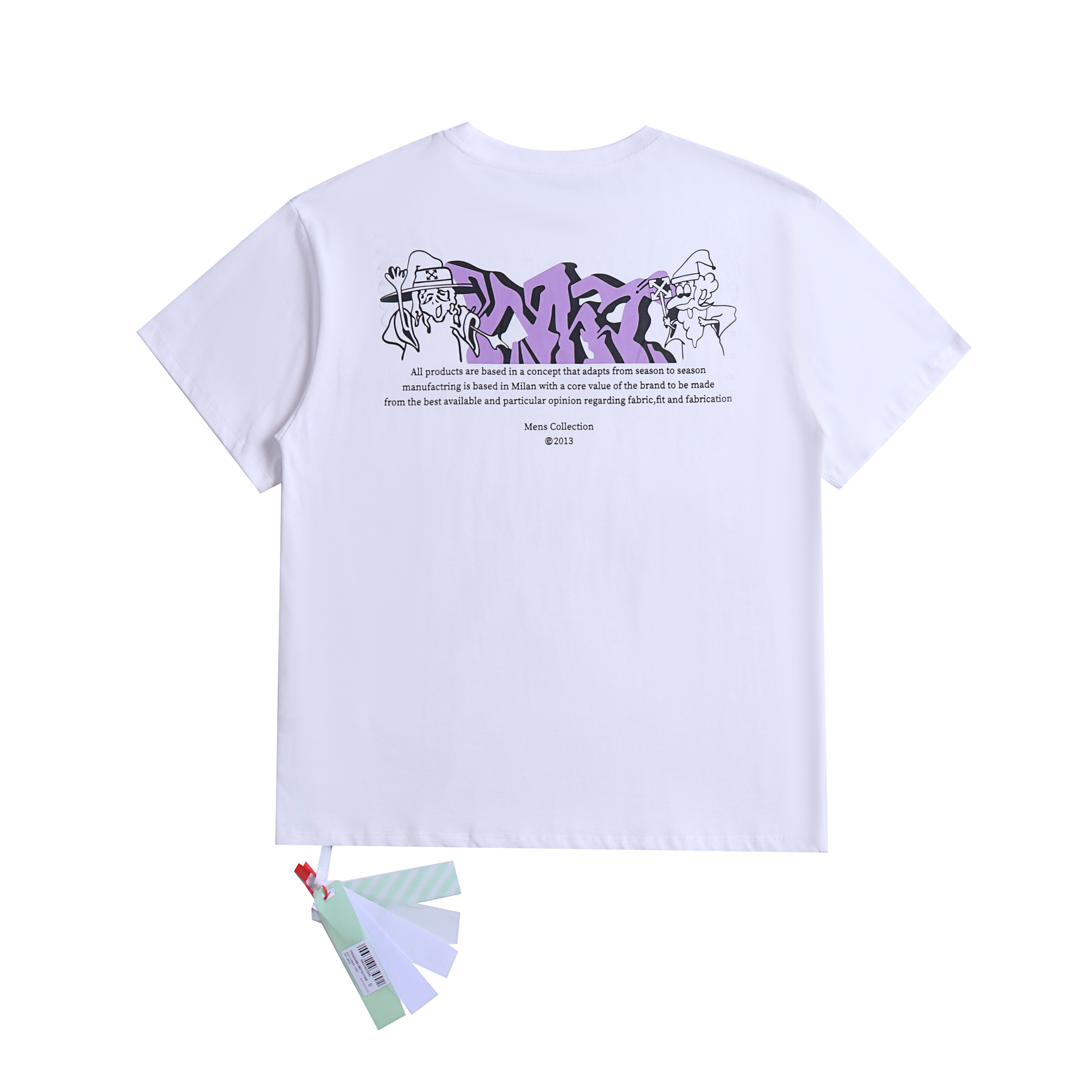 52_2130 Off-White T-shirt 2 Colors