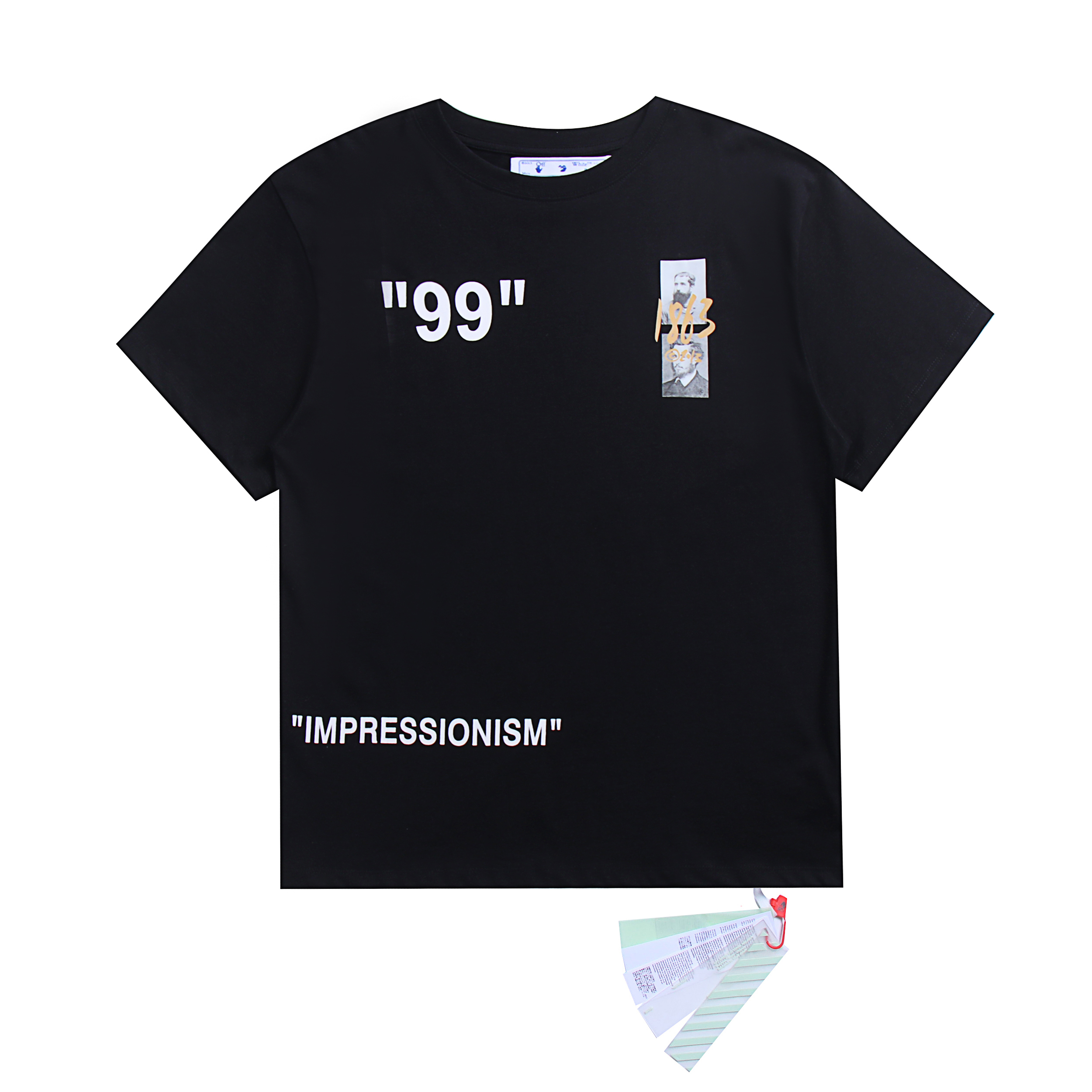 108_2135 Off-White T-shirt 2 Colors
