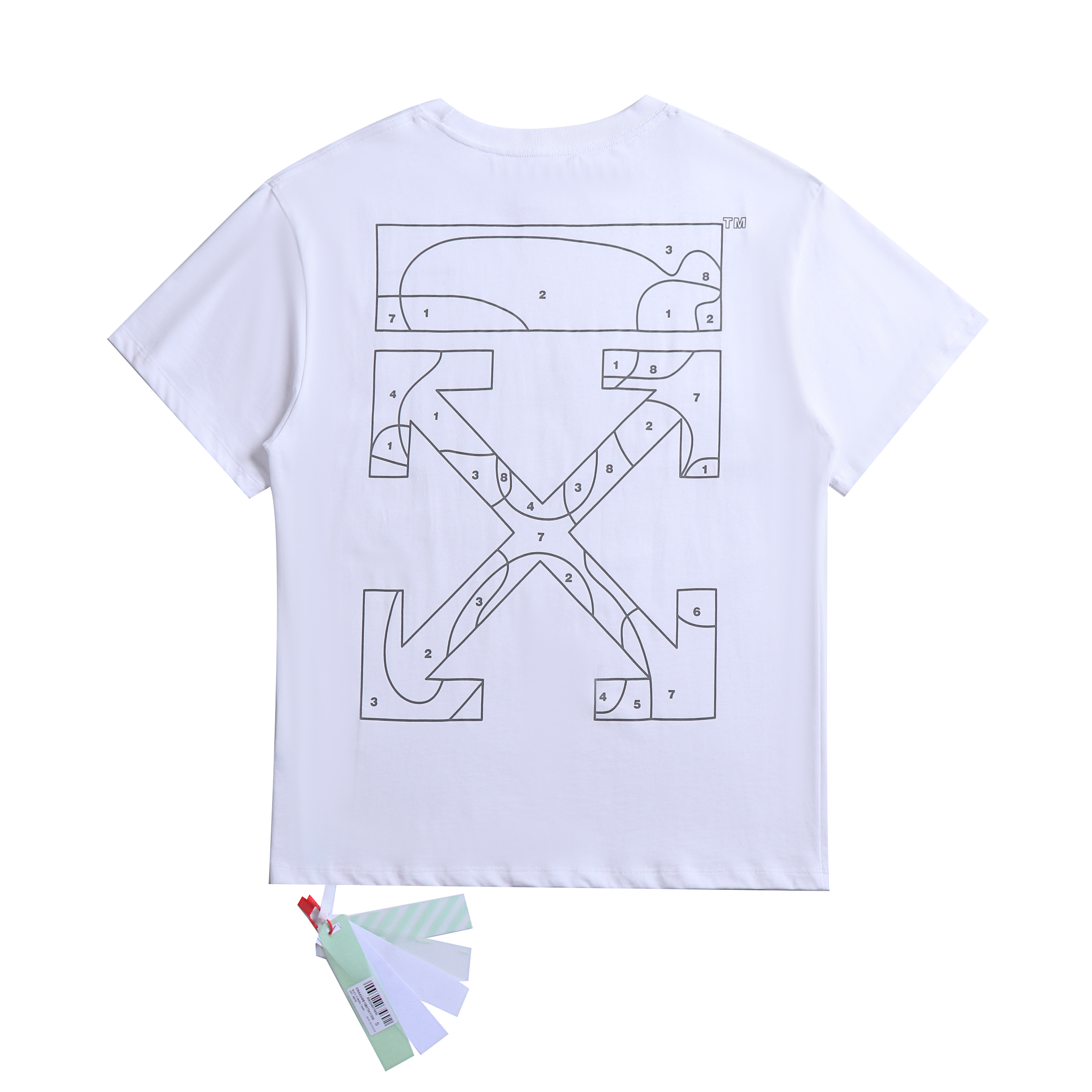 73_2136 Off-White T-shirt 2 Colors