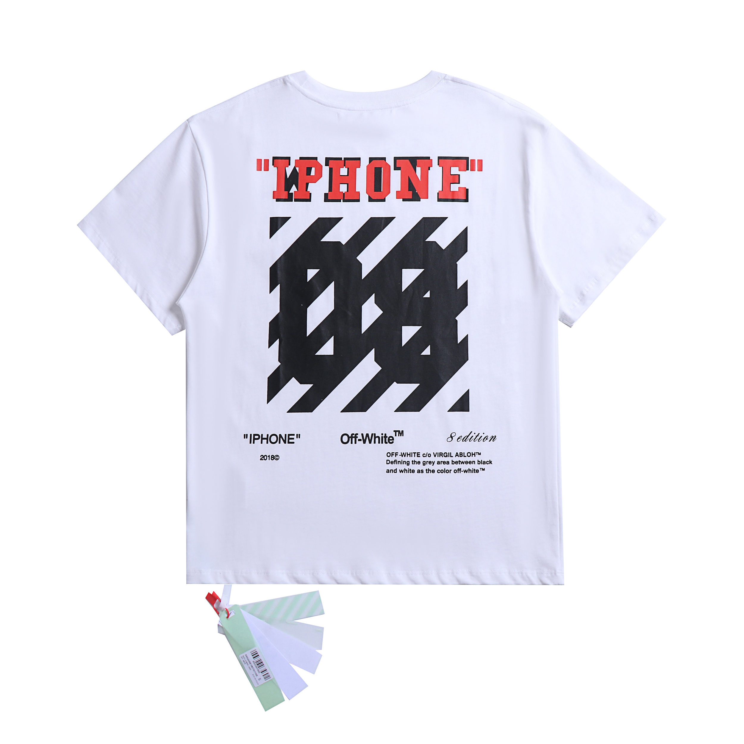 74_2091 Off-White T-shirt 2 Colors