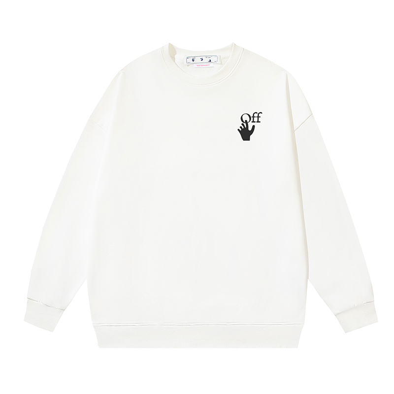 13_133 Off-White Crewneck