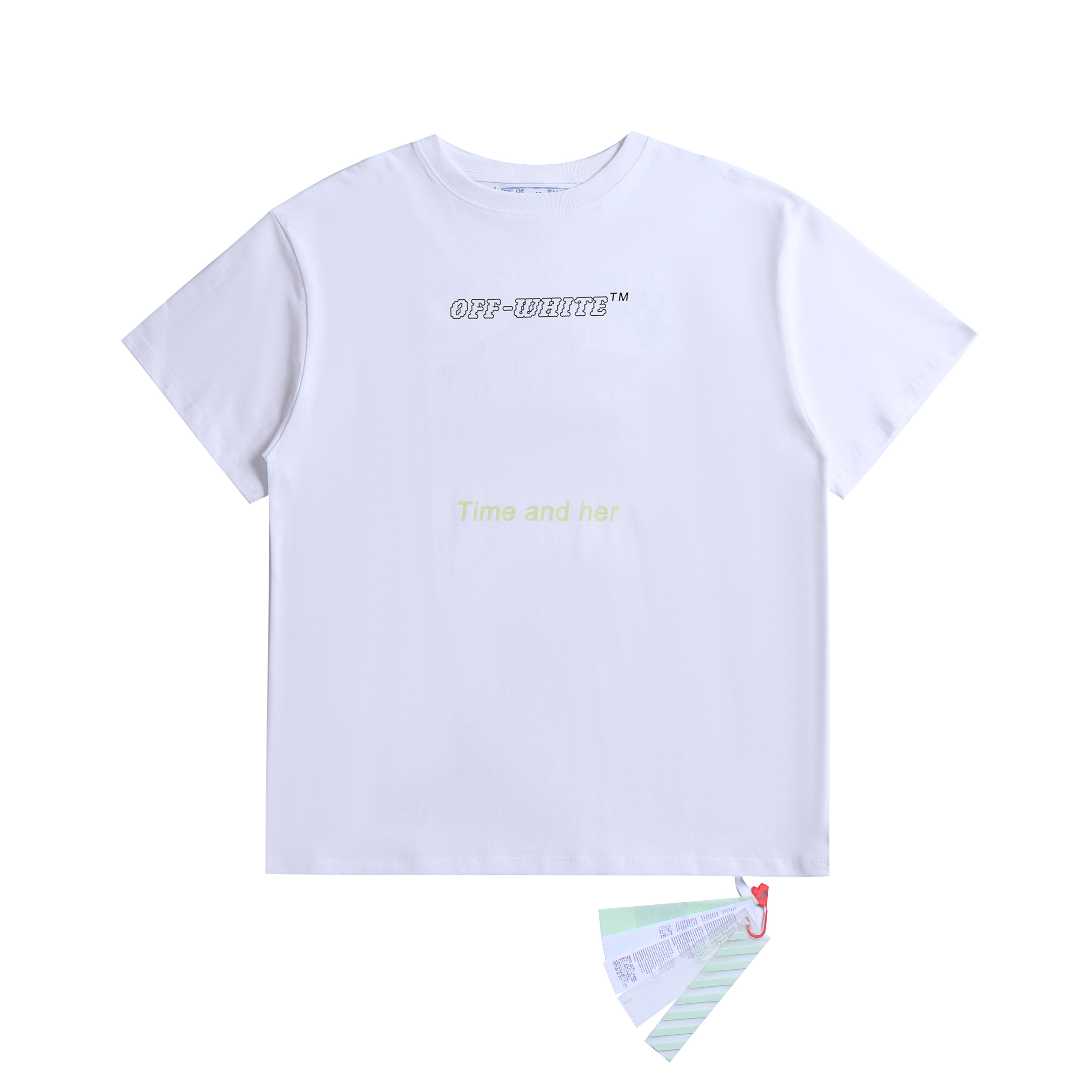 63_2116 Off-White T-shirt 2 Colors