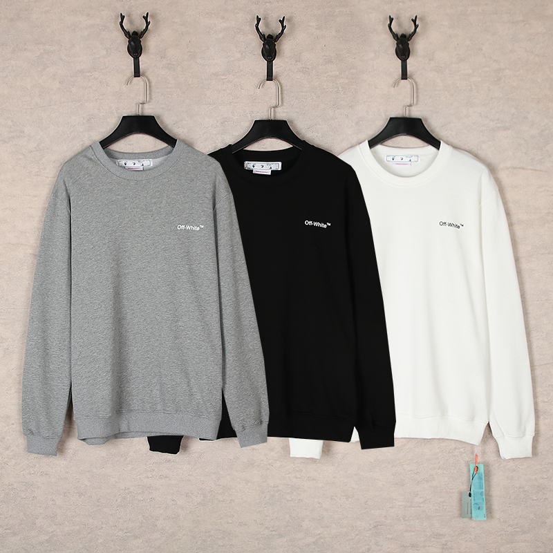 76_2082 Off-White Crewneck