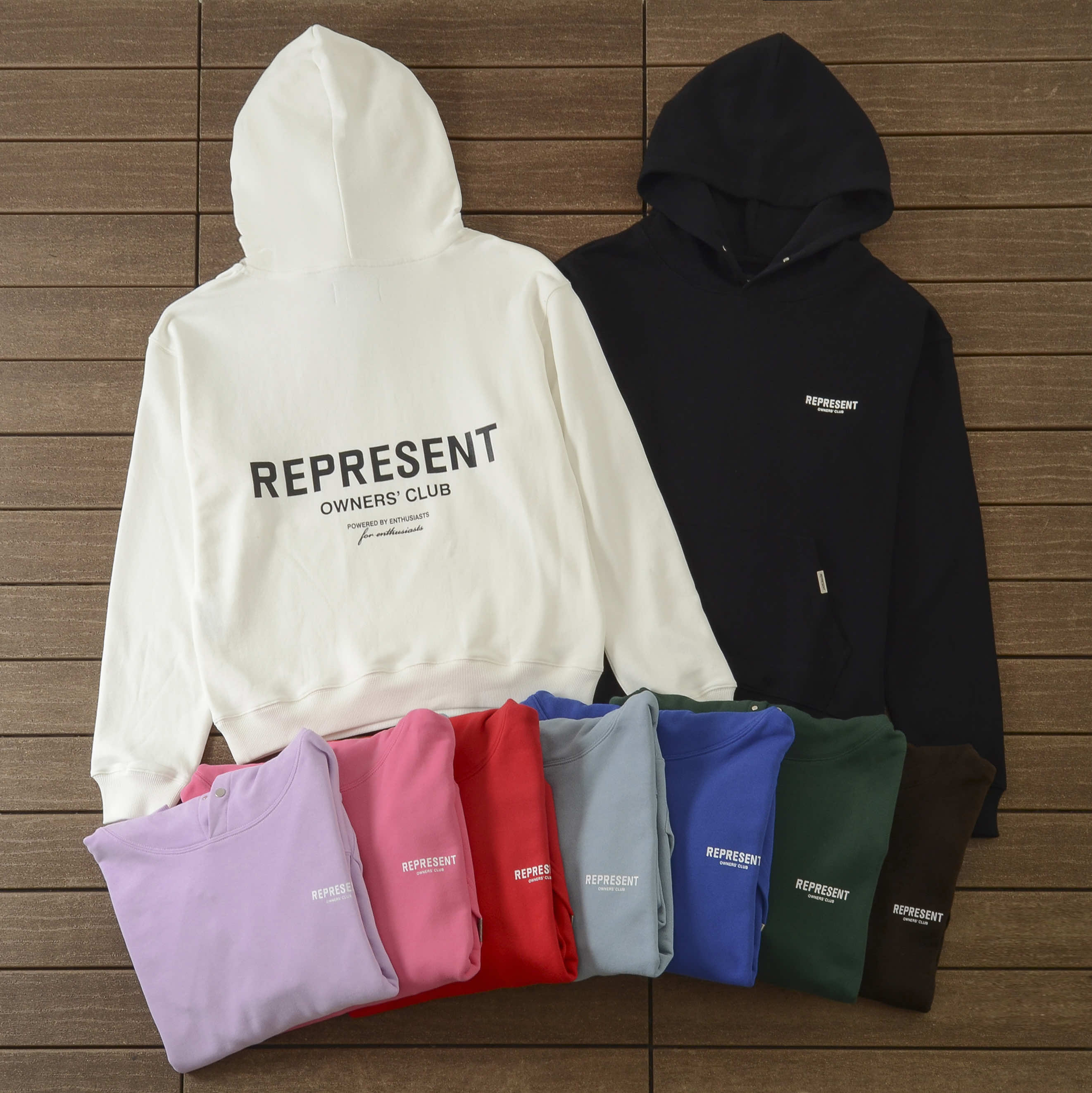 22_218 REPRESENT HOODIE