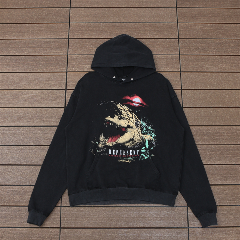 66_168 REPRESENT HOODIE