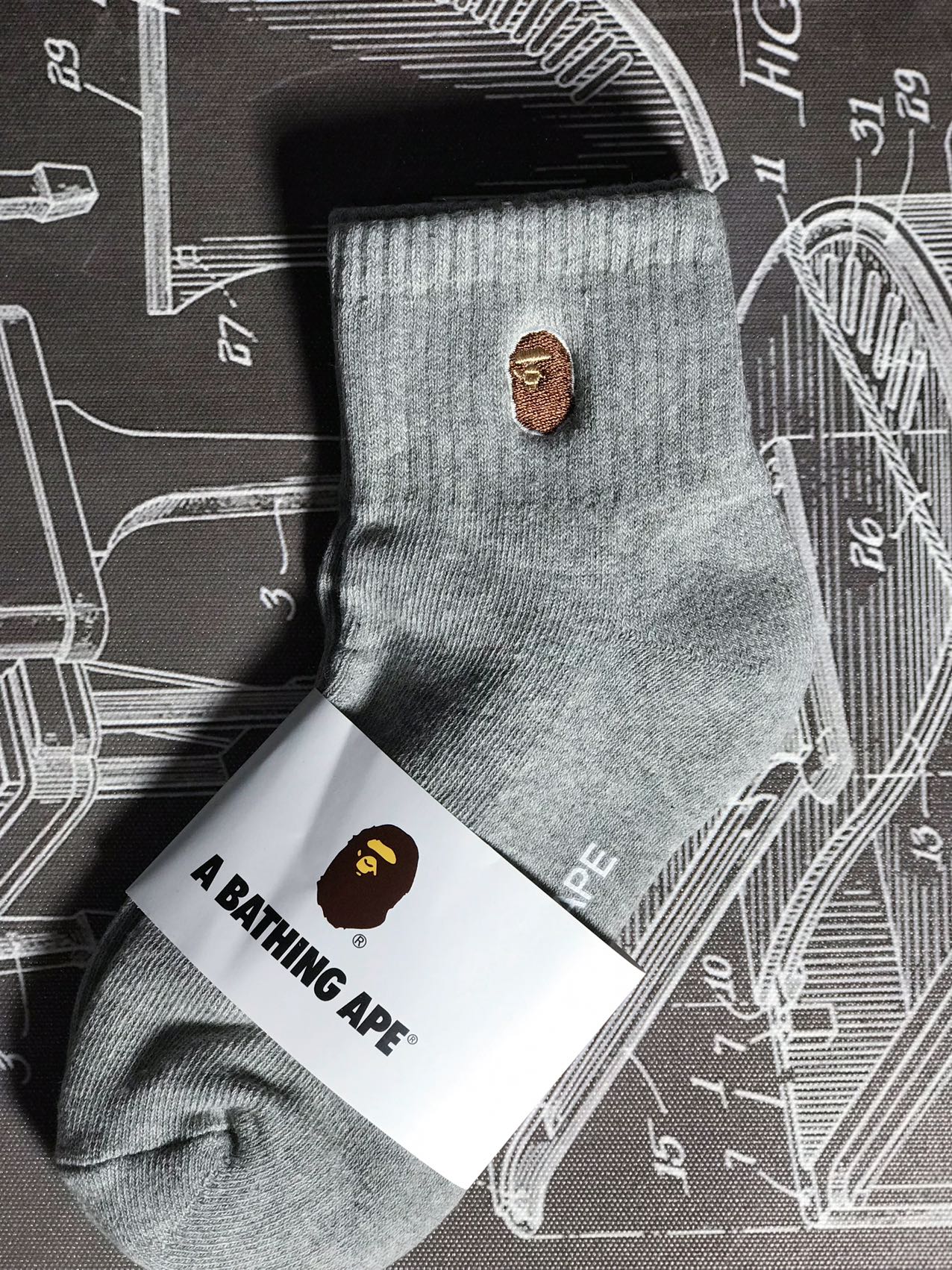 19_ Bape Socks