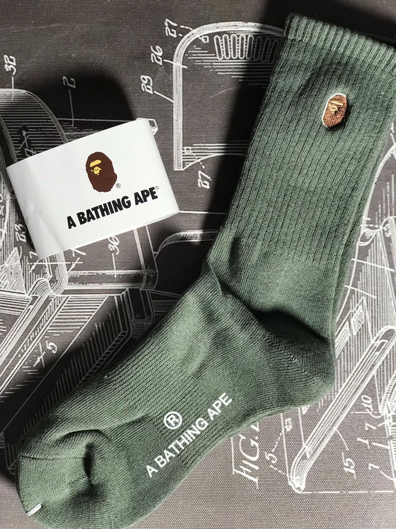 19_ Bape Socks
