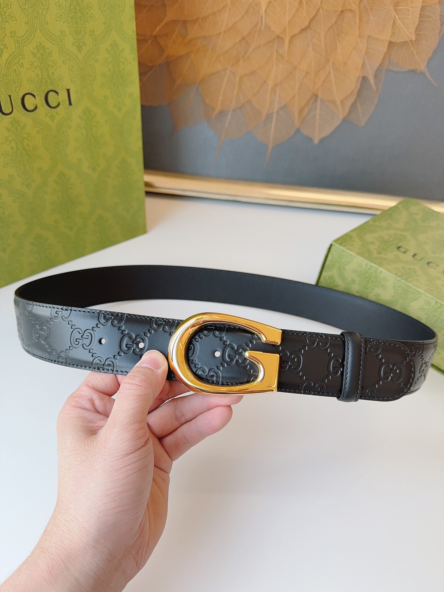 63_Gucci Belt