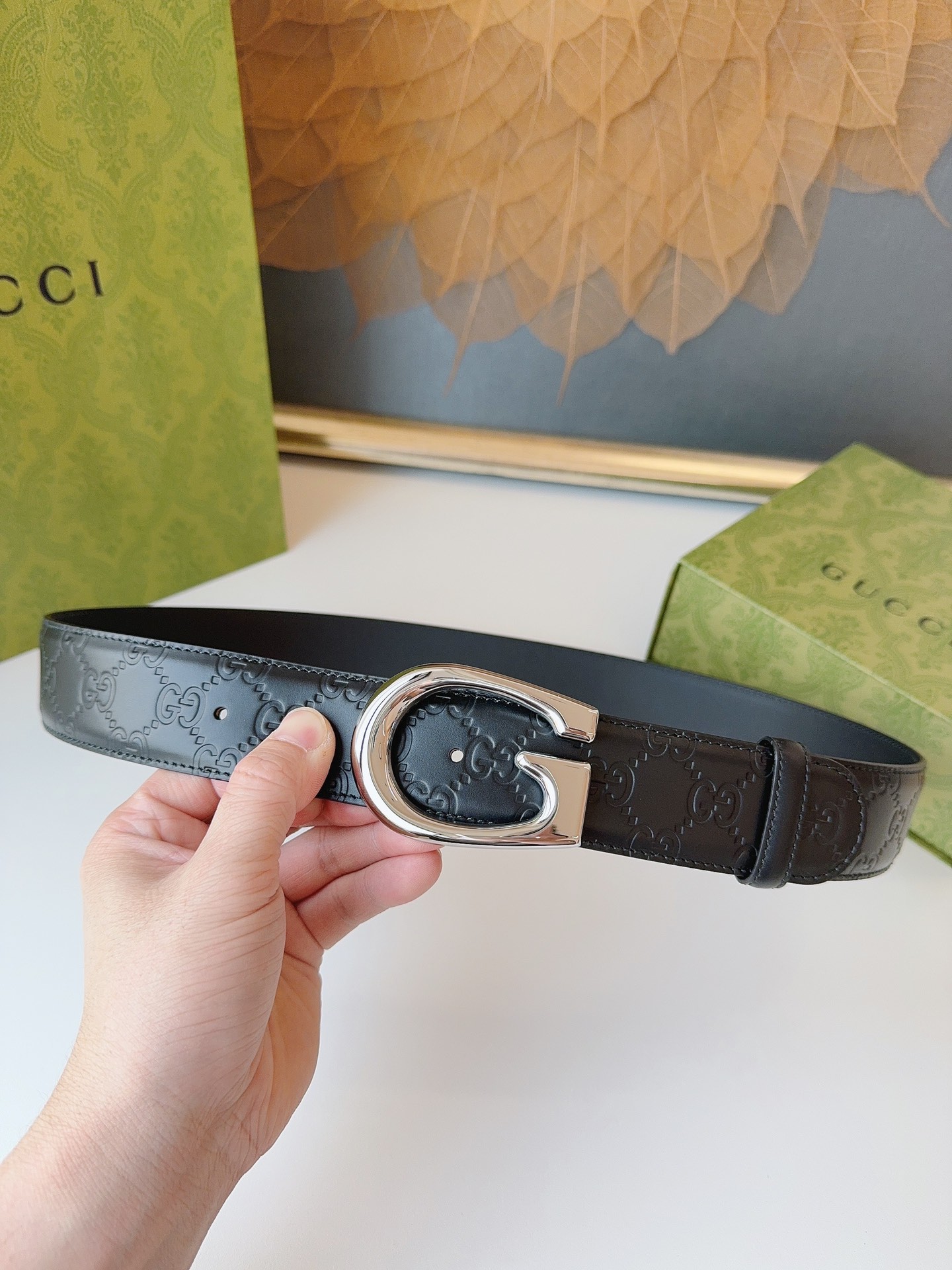 64_Gucci Belt