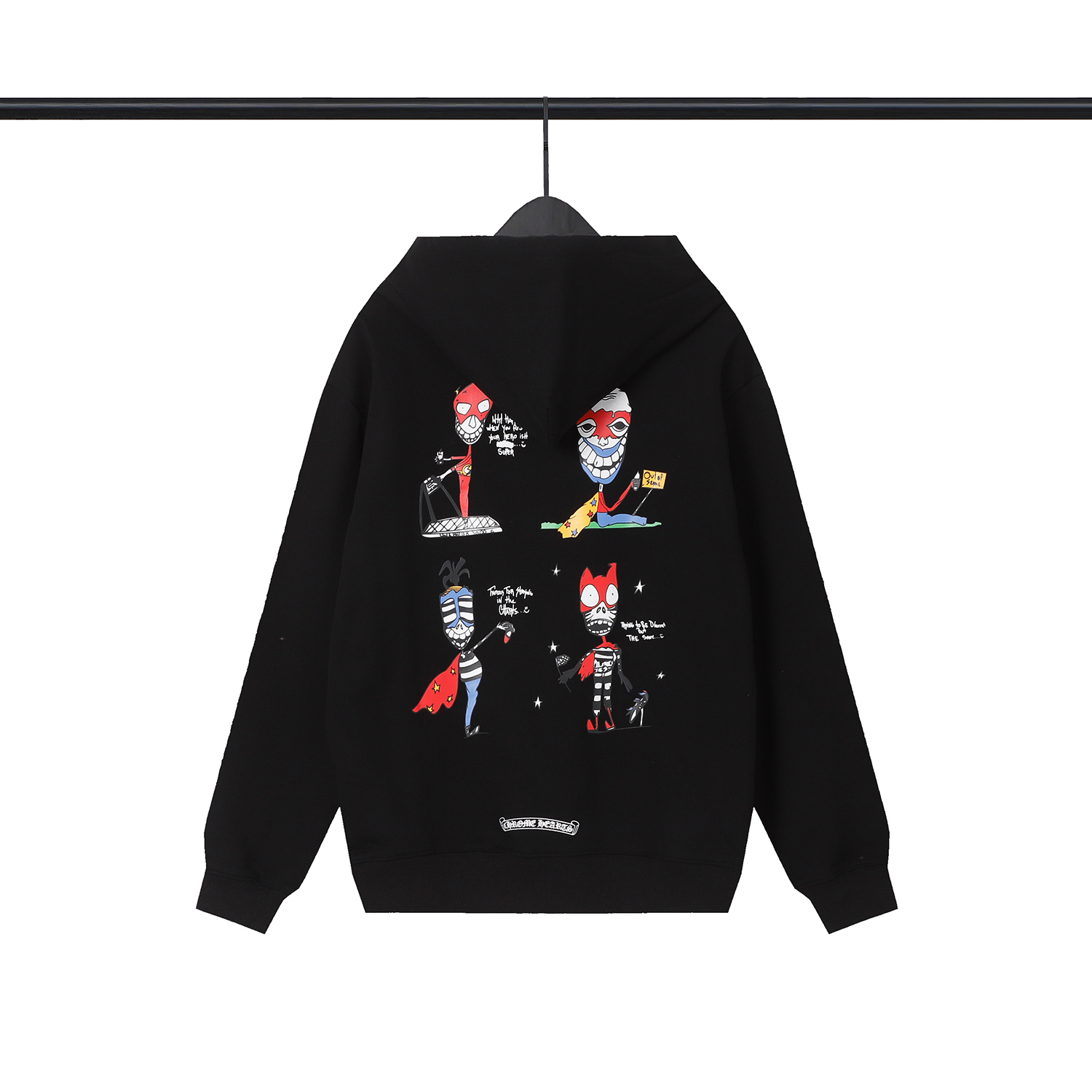 26_Chrome Heart hoodie