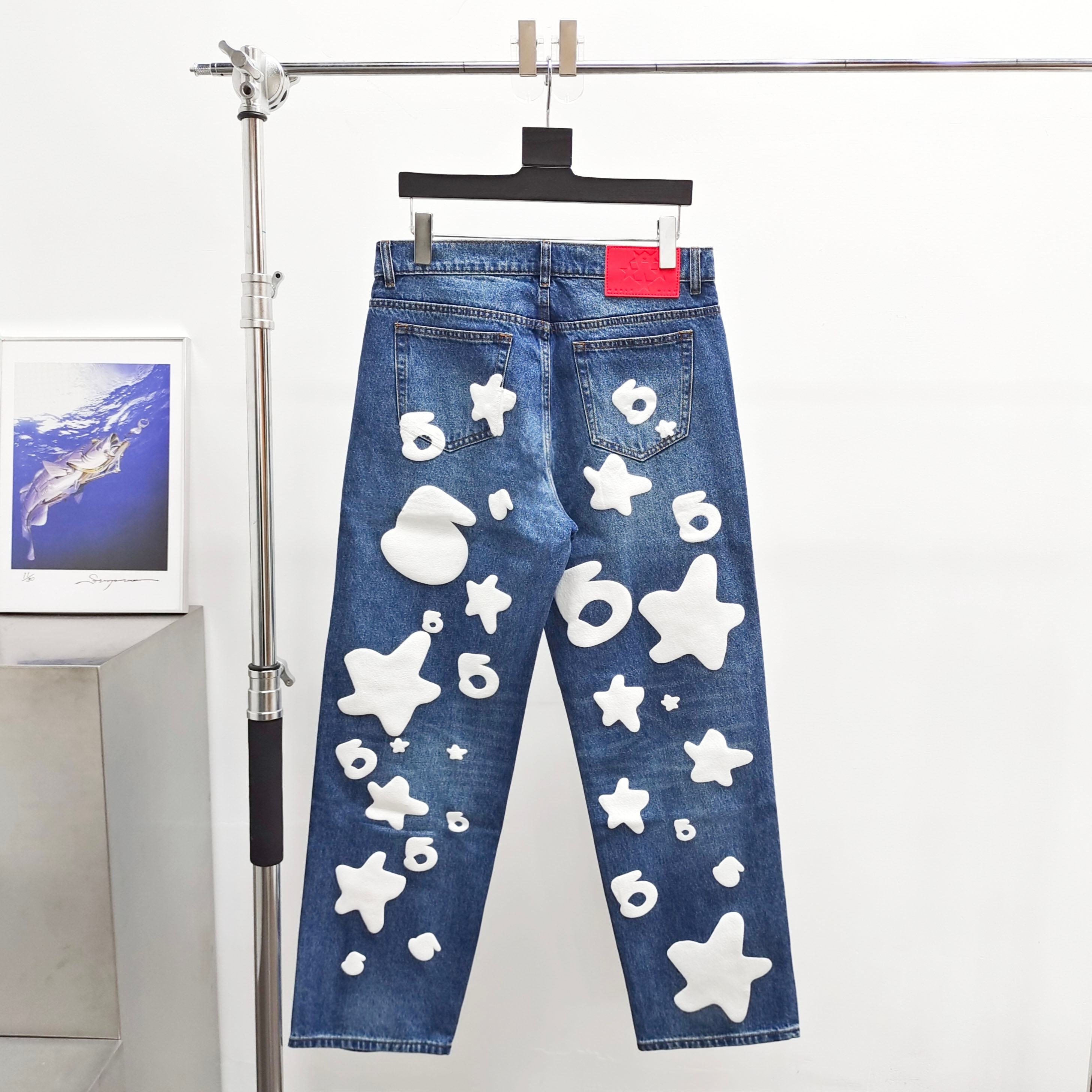 61_ [1:1 quality] Spider Jeans