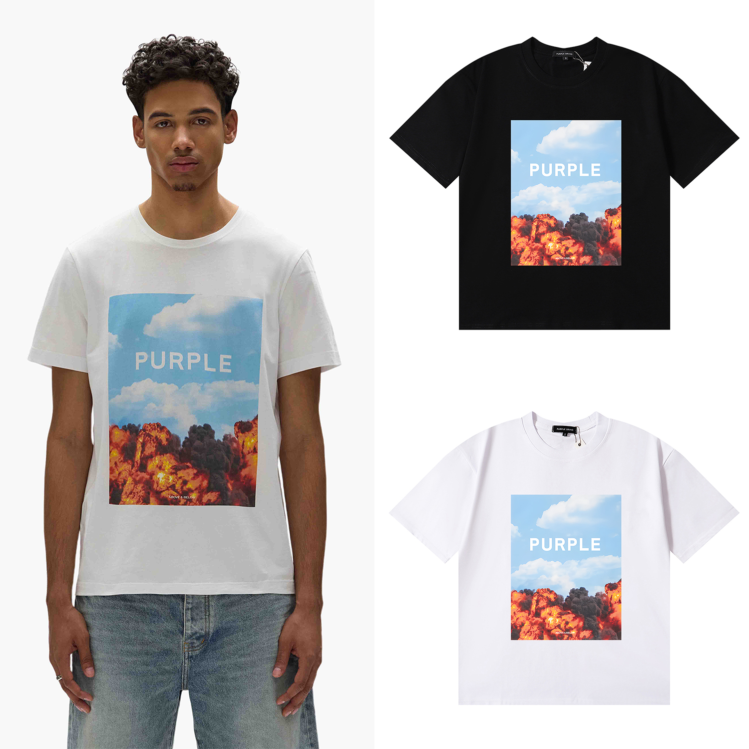 102_Purple Brand T-shirt