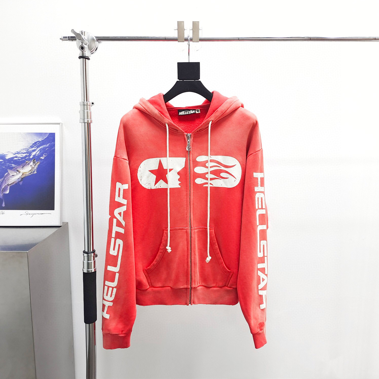 111_[1:1 NFC tag quality] Hellstar Hoodie