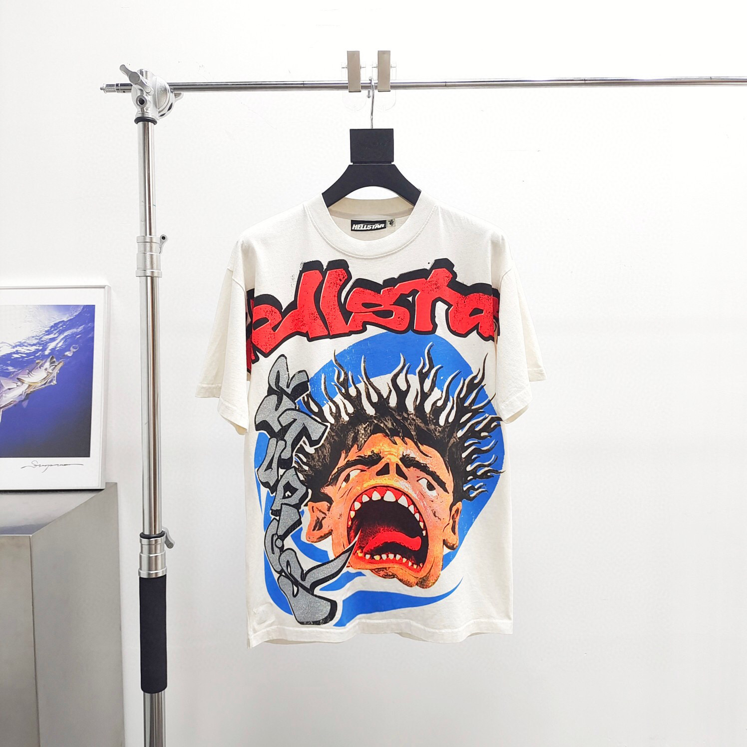 82_[1:1 NFC tag quality] Hellstar T-shirt