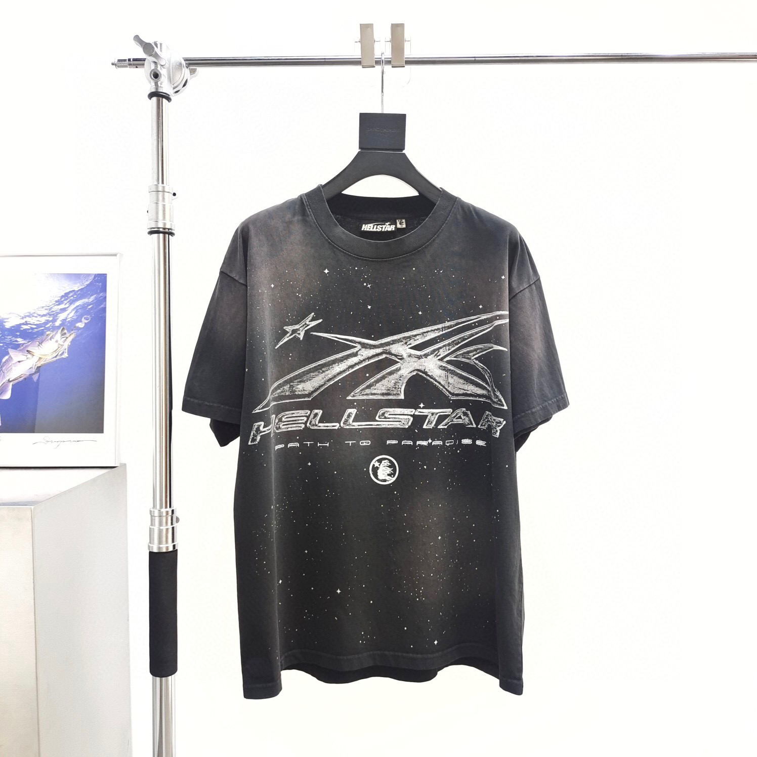 45_[1:1 NFC tag quality] Hellstar T-shirt