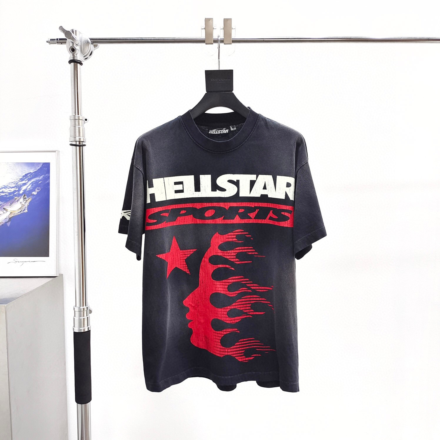 59_[1:1 NFC tag quality] Hellstar T-shirt