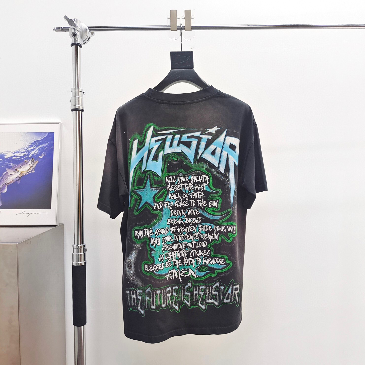 53_[1:1 NFC tag quality] Hellstar T-shirt