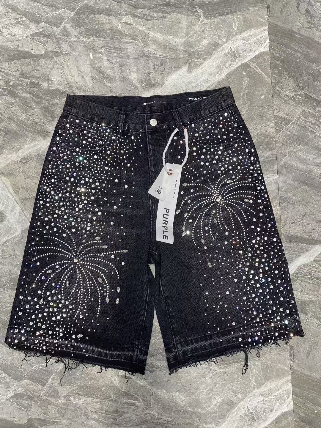 60_Purple Brand Shorts