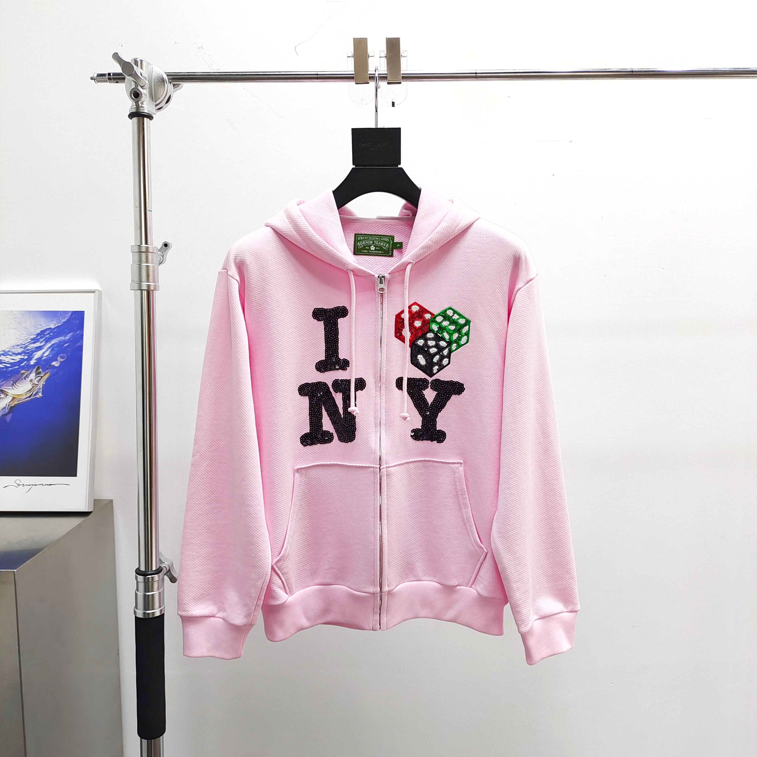 68_[1:1 quality] Denim Tears Hoodie