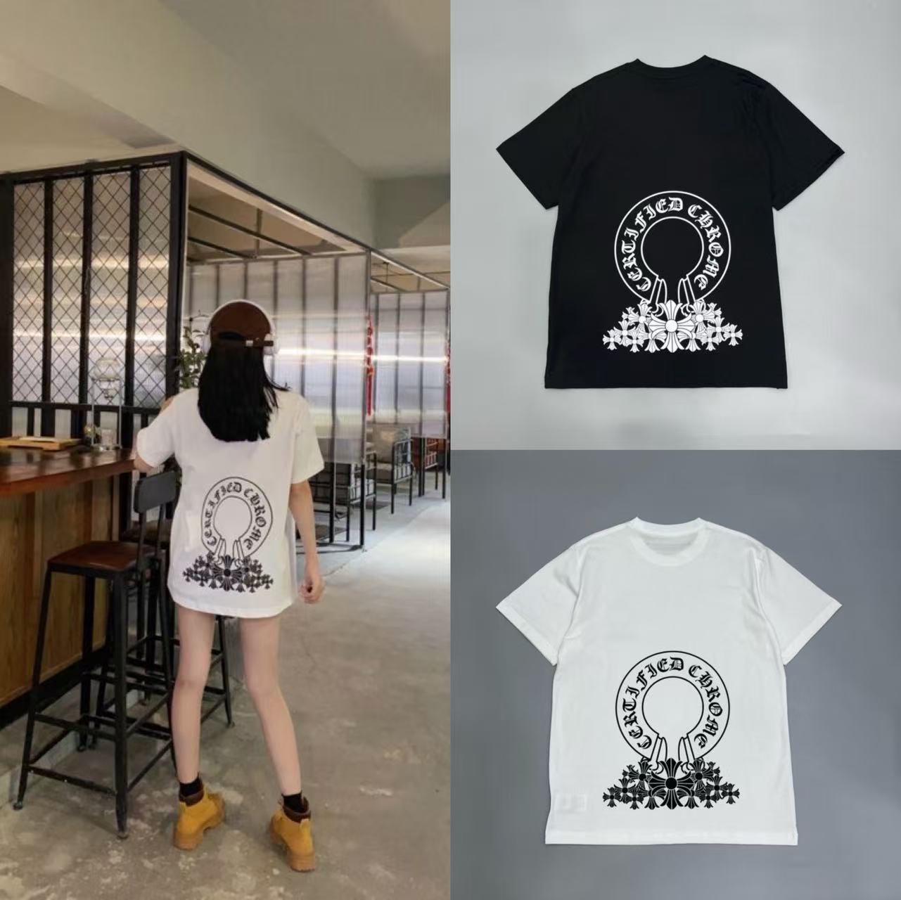 73_[1:1 quality] Chrome Heart T-shirt