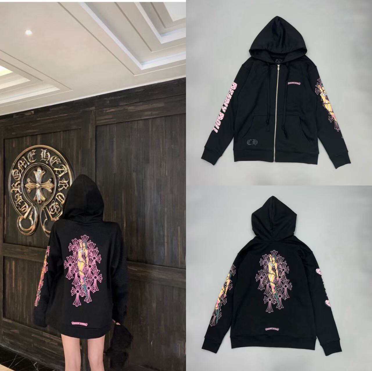 91_[1:1 quality] Chrome Heart hoodie