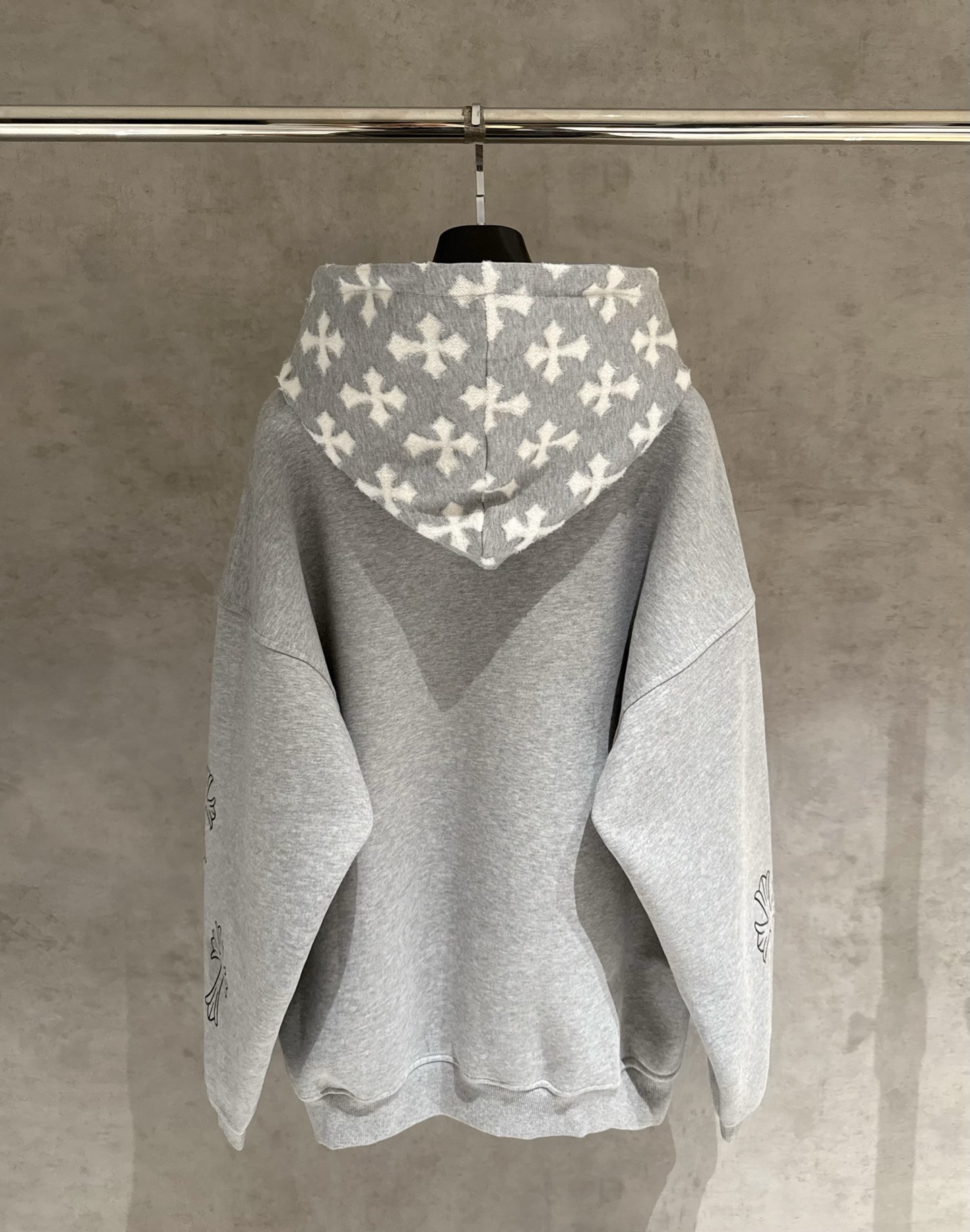 84_Chrome Heart hoodie