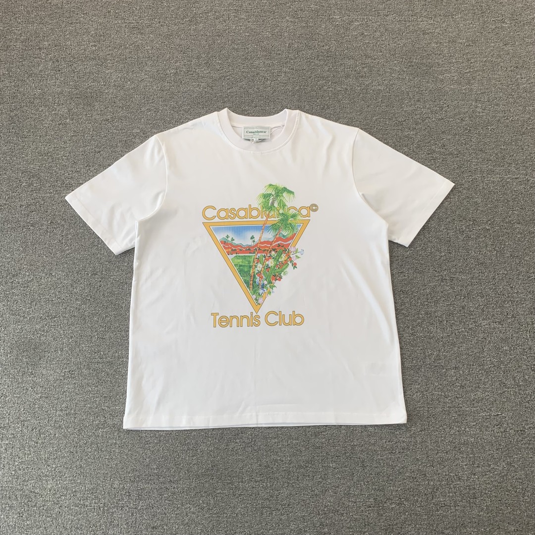 52_145 CASABLANCA T-shirt Two Colors