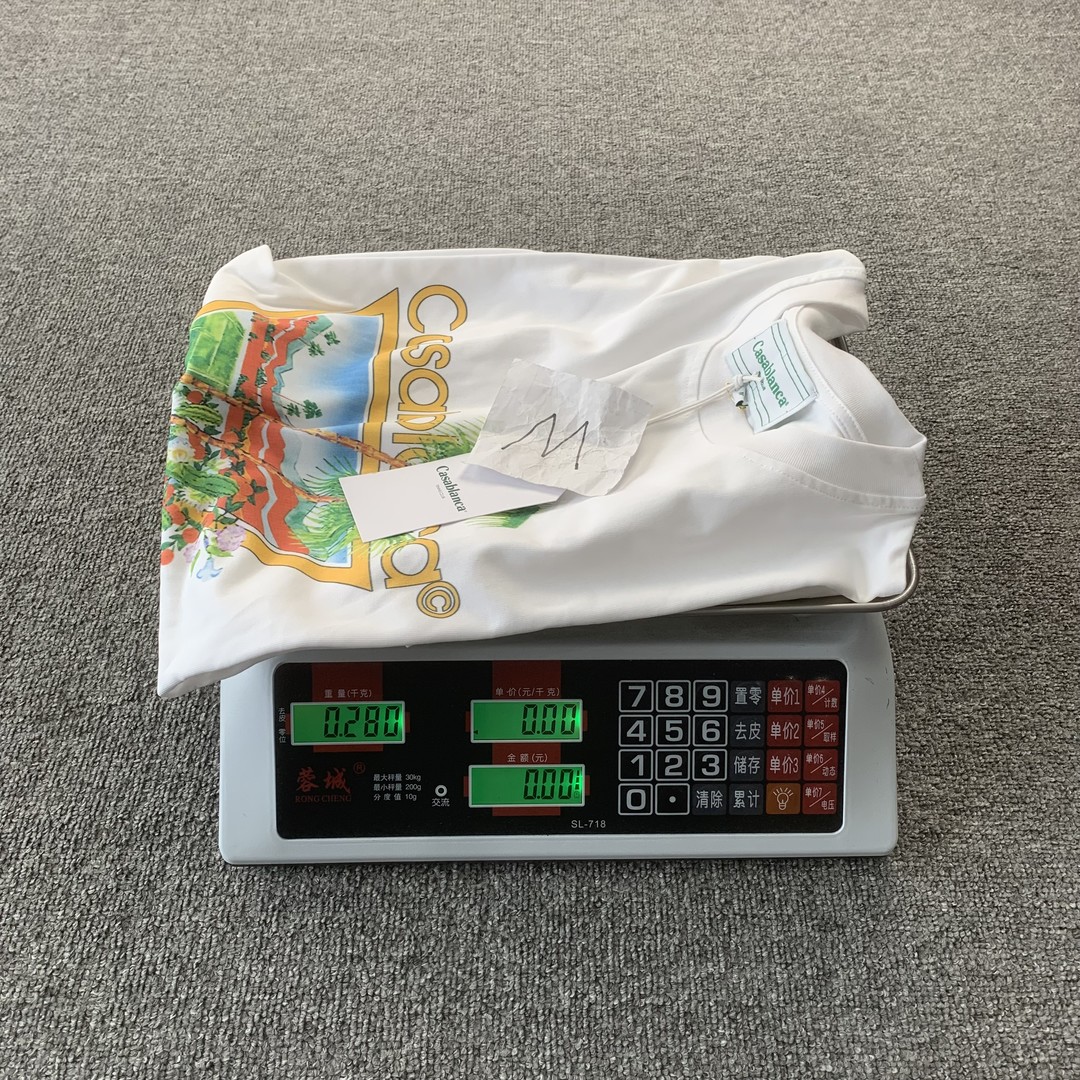 52_145 CASABLANCA T-shirt Two Colors