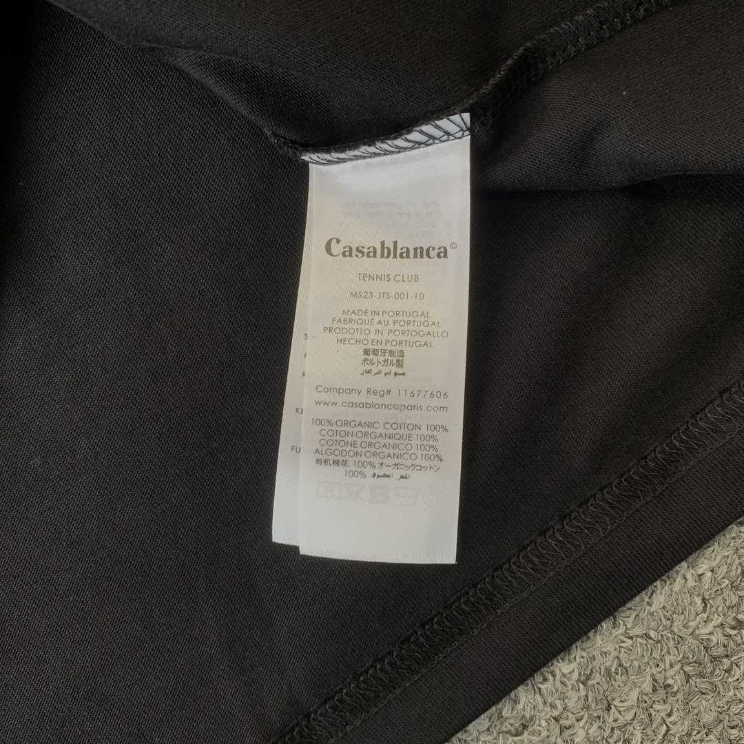 53_145 CASABLANCA T-shirt Two Colors