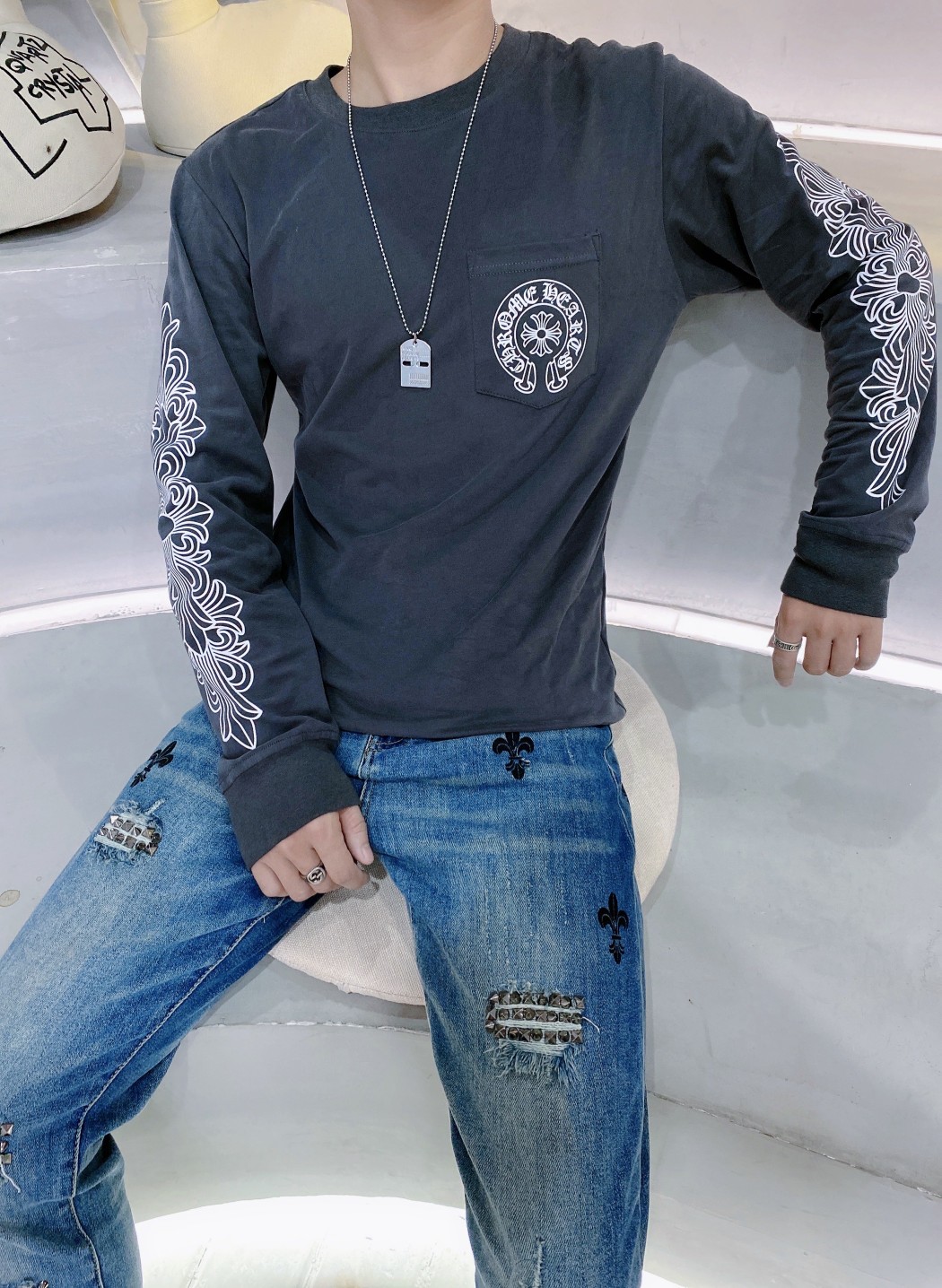 6_125 Chrome Hearts Long Sleeves