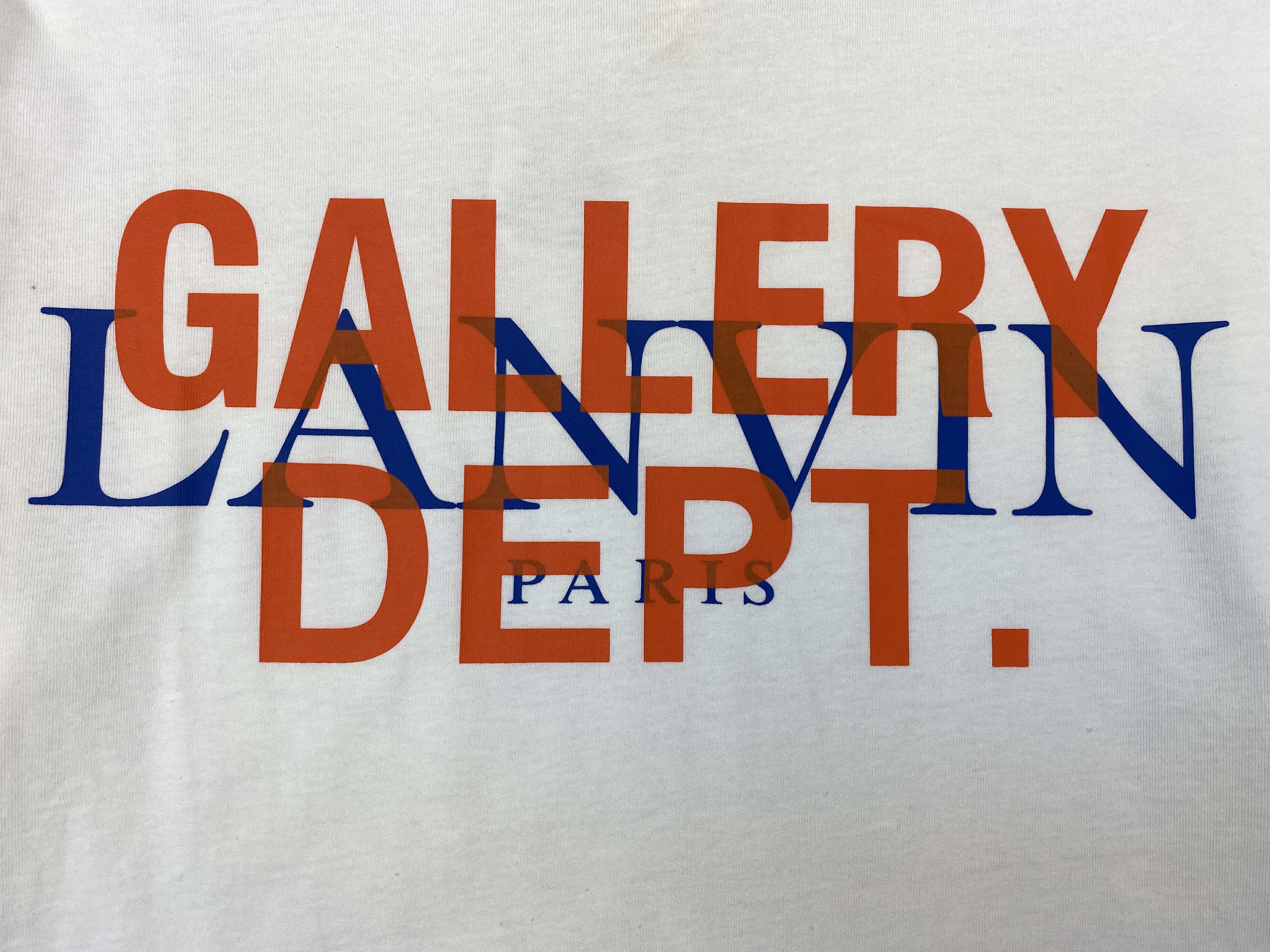 76_88 GALLERY DEPT×LANVIN TEE LOGO