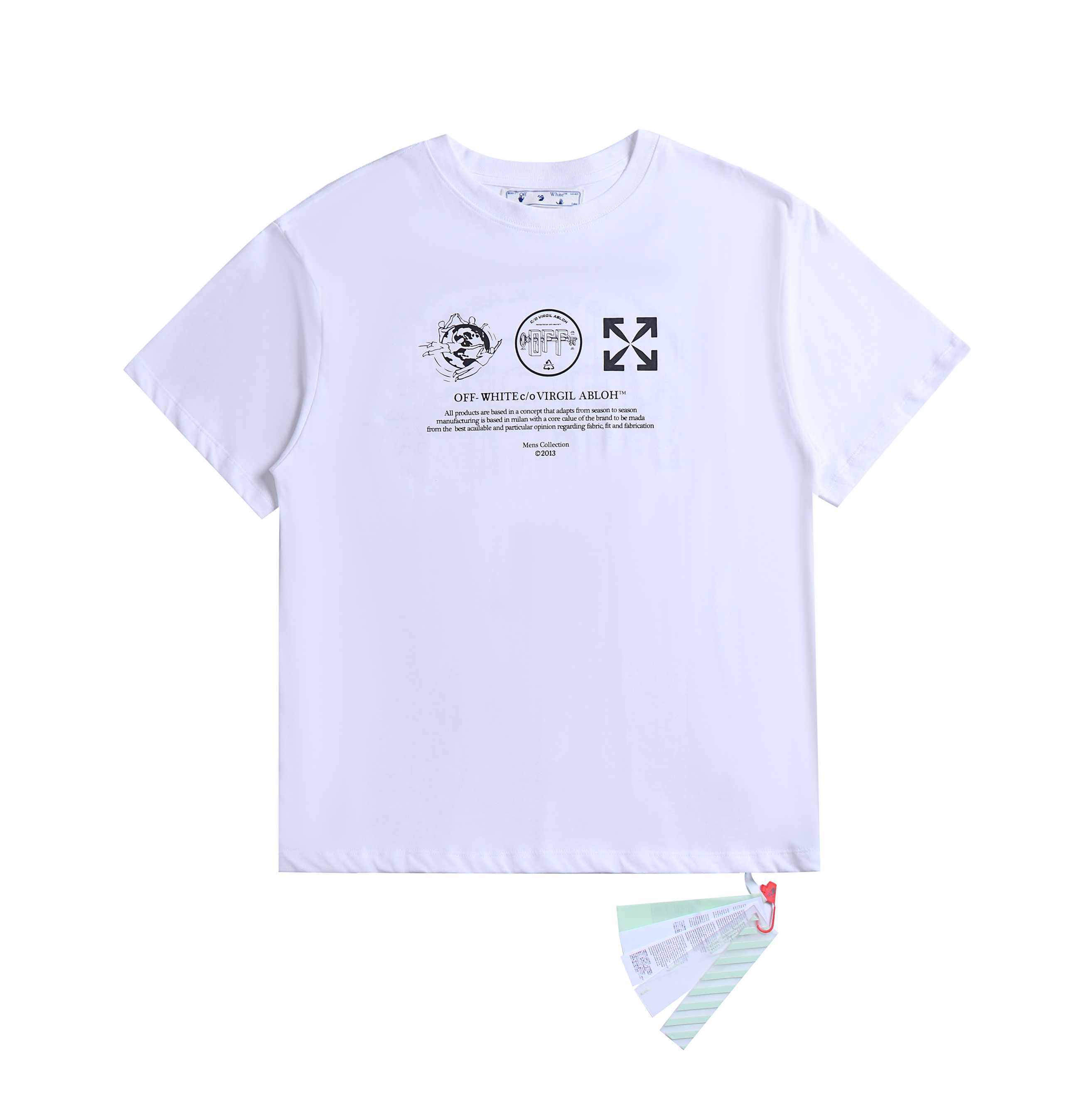 62_2089 Off-White T-shirt 2 Colors