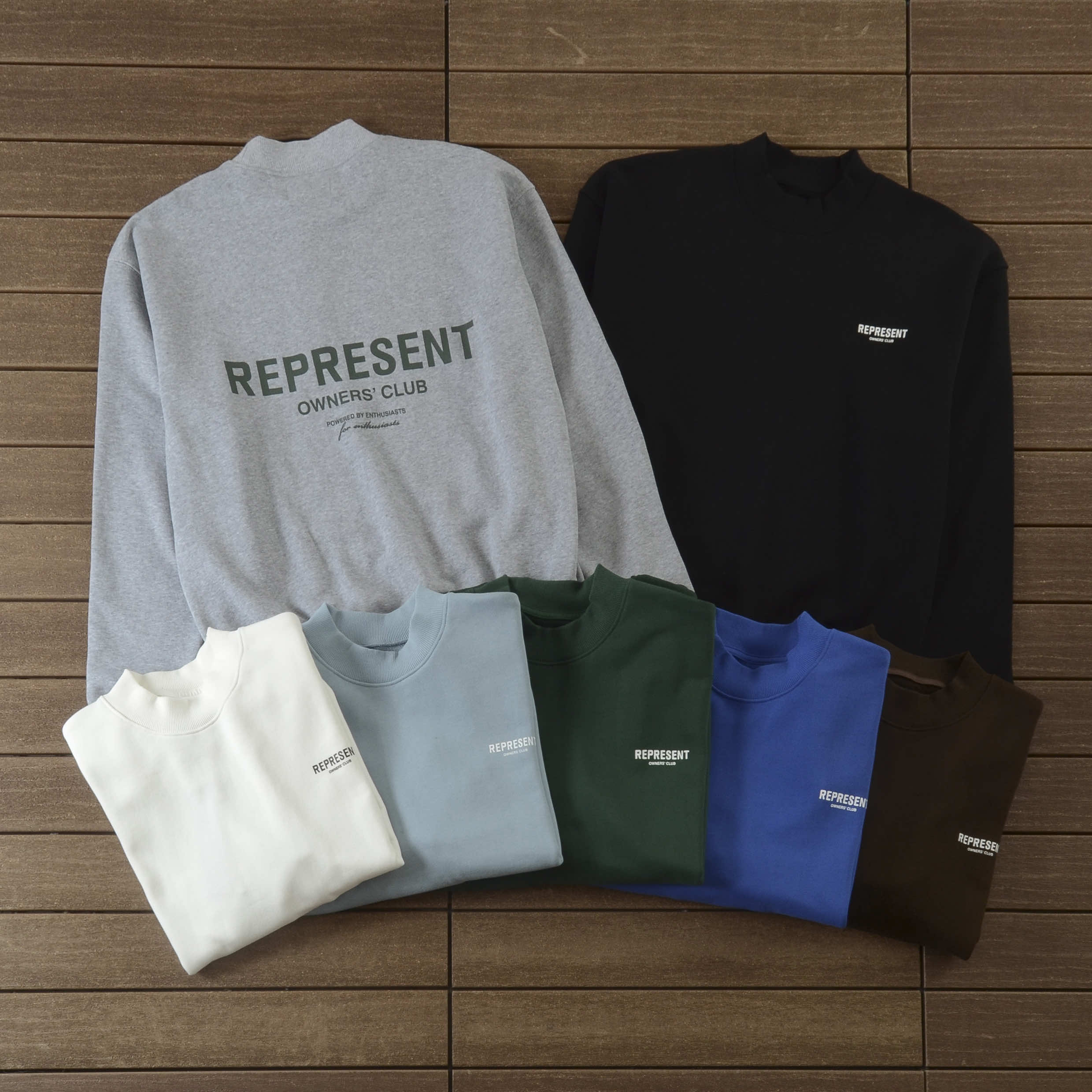 116_188 REPRESENT SWEATER