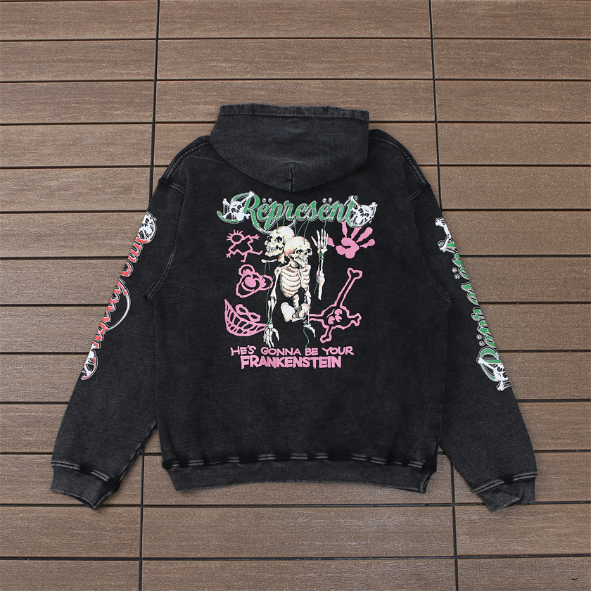 108_198 REPRESENT HOODIE