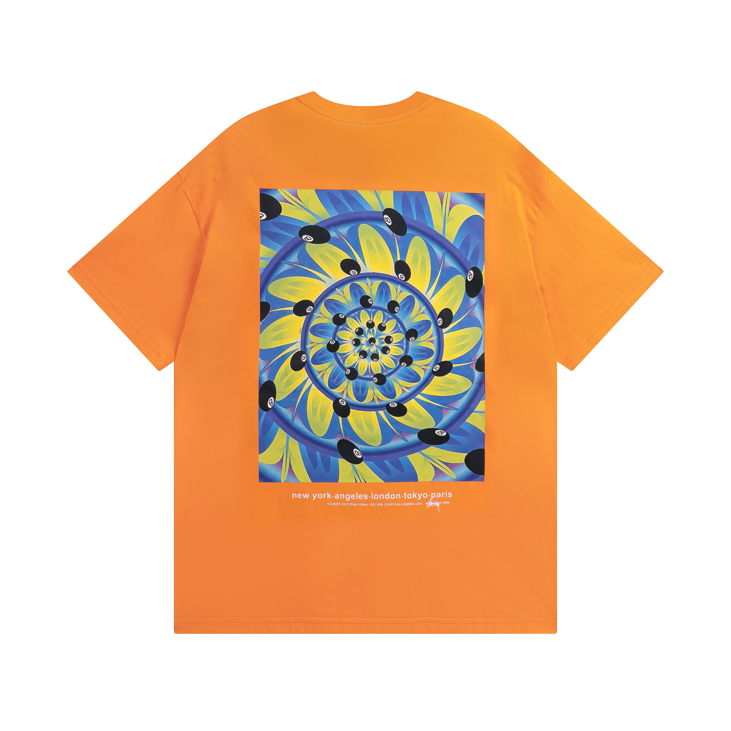 4_Stussy T-shirt 4 Colors