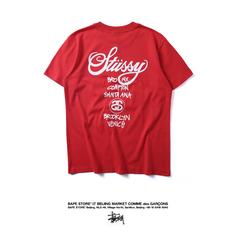 58_Stussy T-shirt 4 colors
