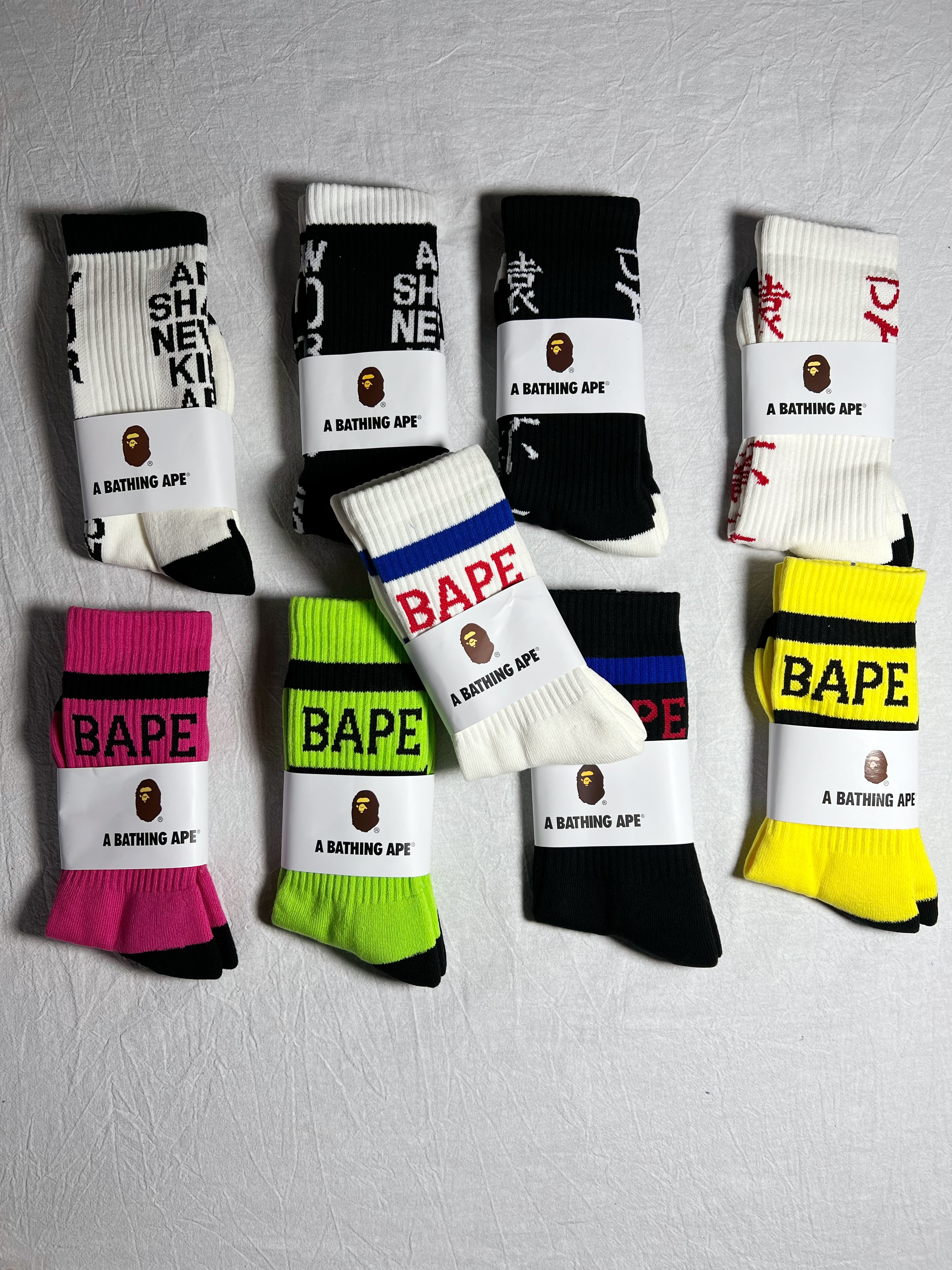 12_ Bape Socks