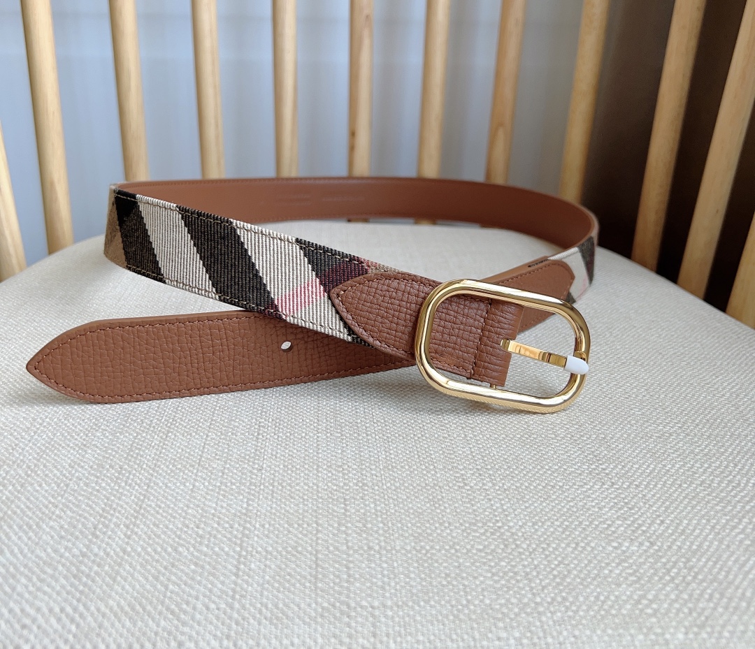 68_Burberry Belt