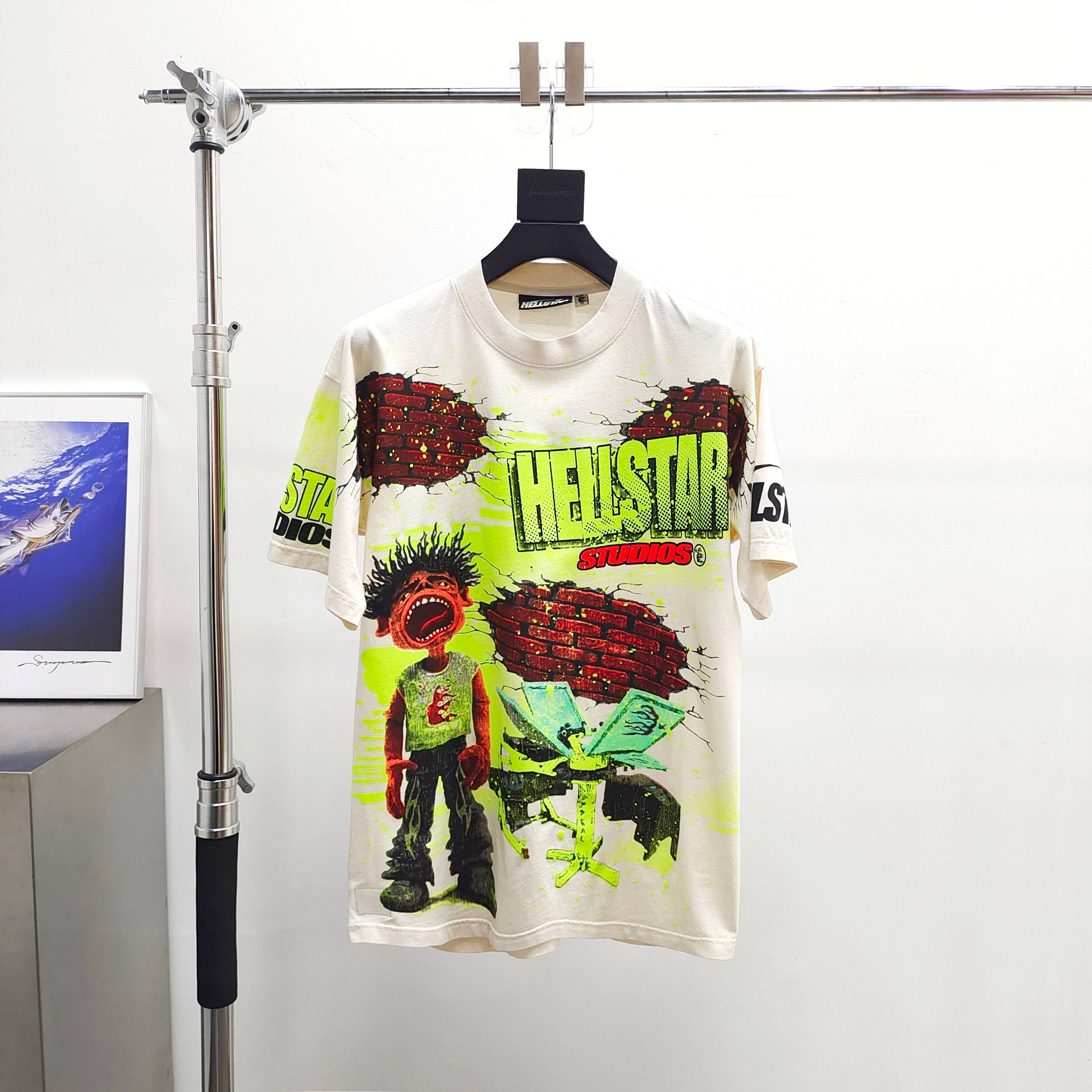 84_[1:1 NFC tag quality] Hellstar T-shirt