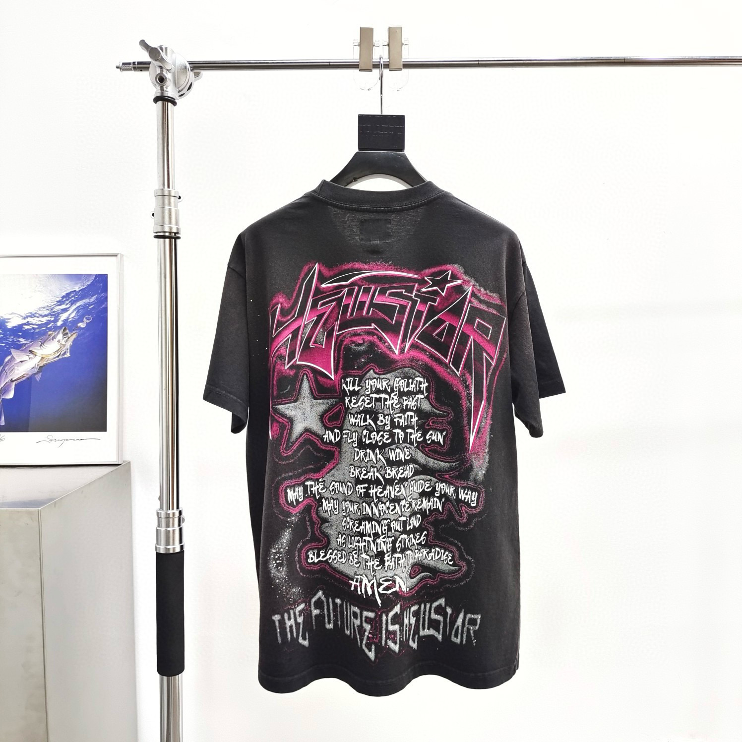 92_[1:1 NFC tag quality] Hellstar T-shirt