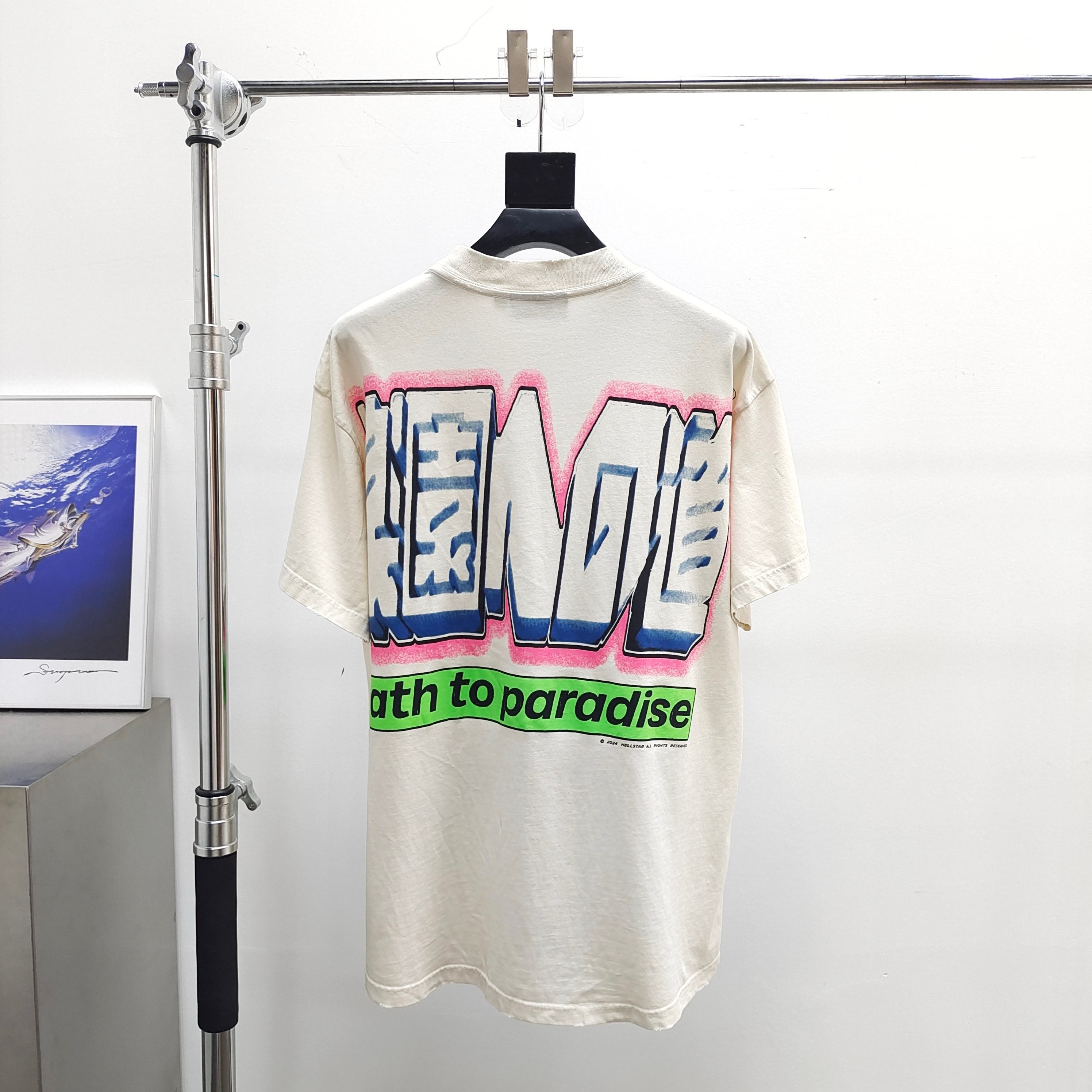 101_[1:1 NFC tag quality] Hellstar T-shirt