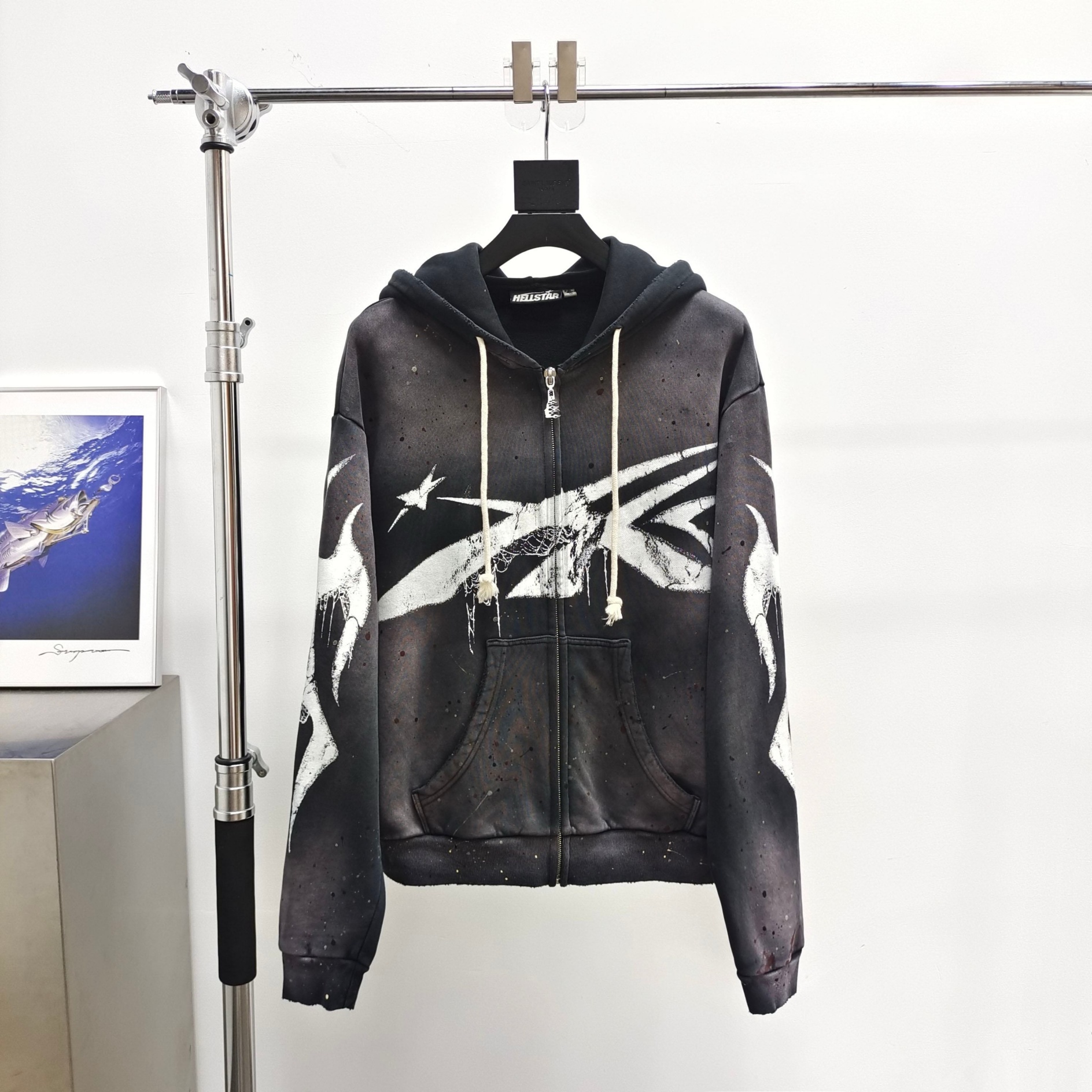 7_[1:1 NFC tag quality] Hellstar Hoodie