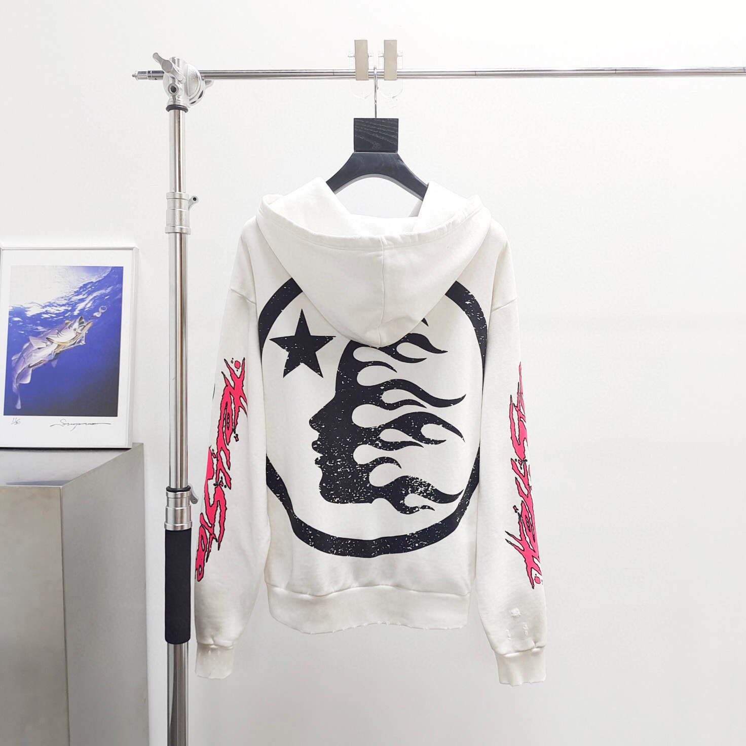 110_[1:1 NFC tag quality] Hellstar Hoodie