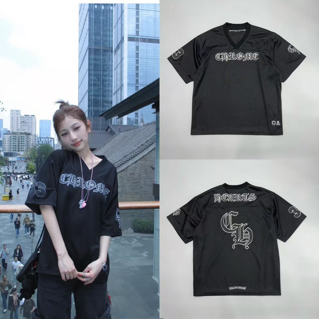 97_[1:1 quality] Chrome Heart T-shirt