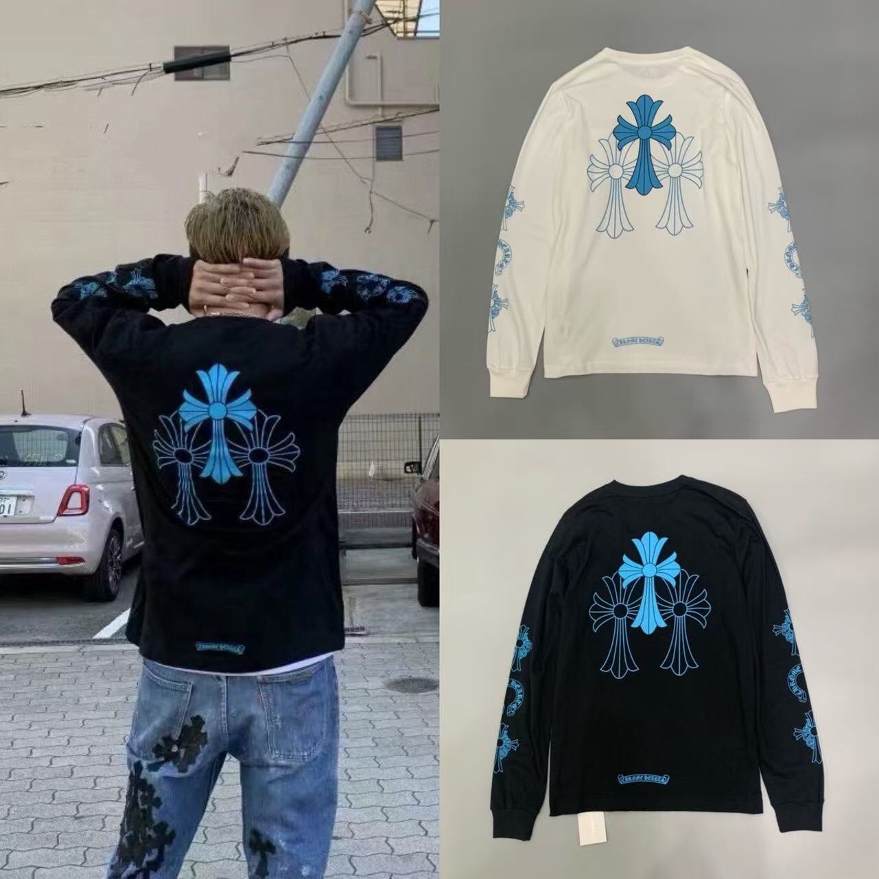 100_[1:1 quality] Chrome Heart Longsleeves