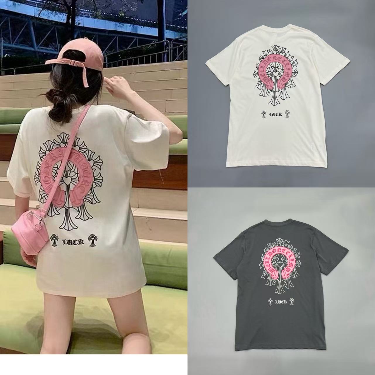 76_[1:1 quality] Chrome Heart T-shirt