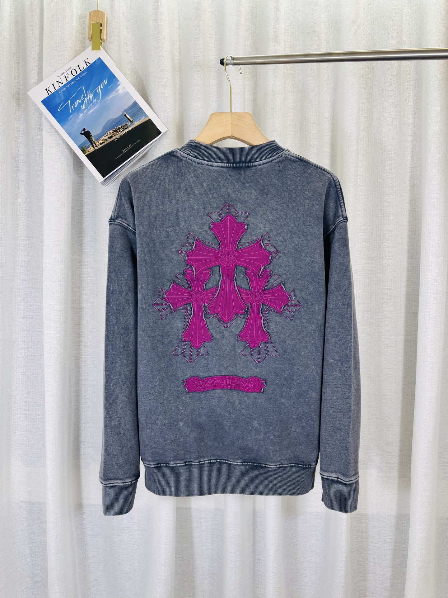 50_Chrome Heart Crewneck