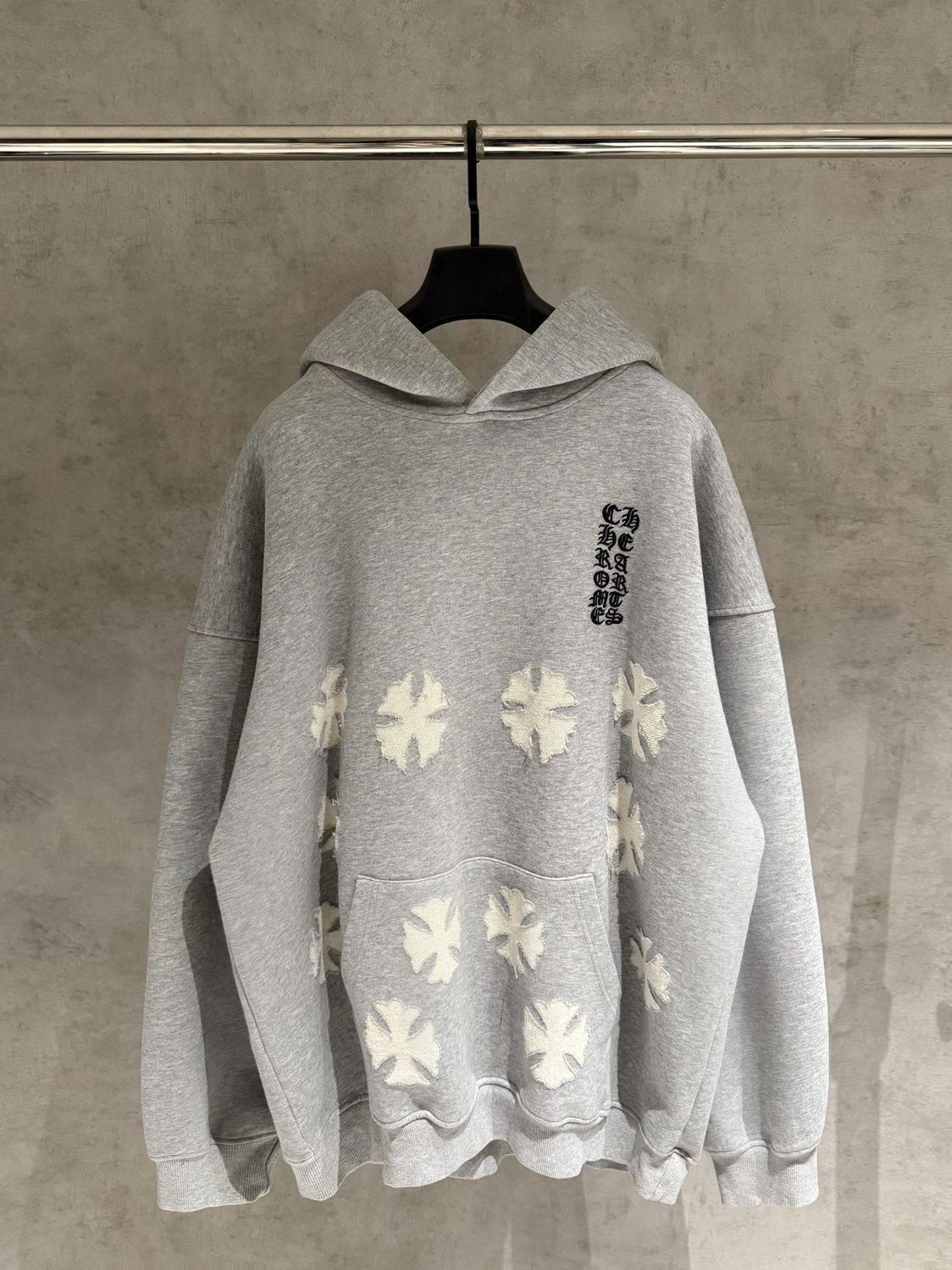 57_Chrome Heart hoodie